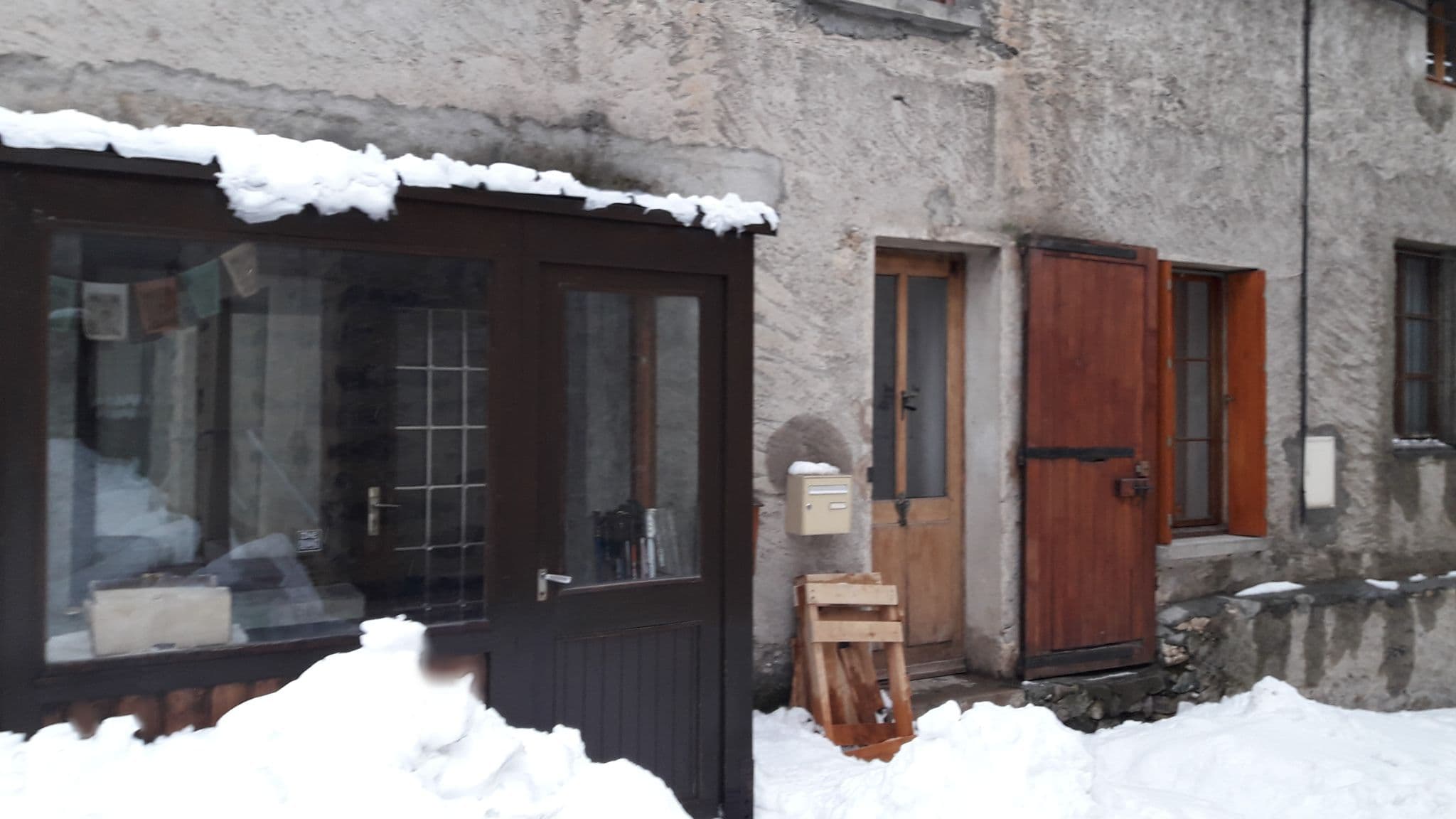 Street view near L'Estable de Marie, Valloire