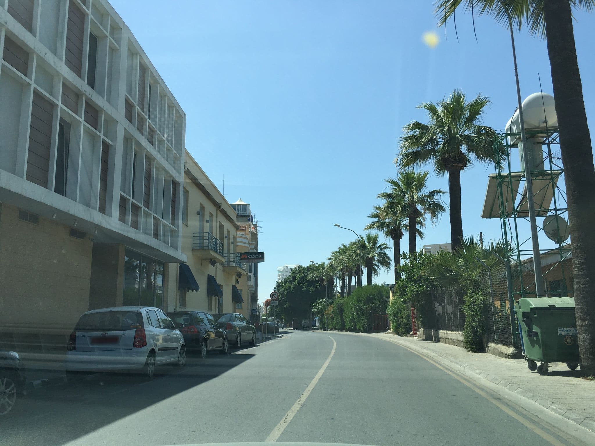 Street view near The Classic Hotel, Nicosia — © volmart (CC BY-SA · Mapillary)