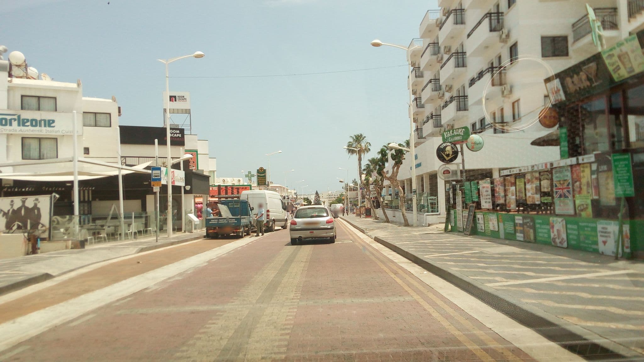 Street view near Rising Star, Protaras — © stpkyriakou (CC BY-SA · Mapillary)