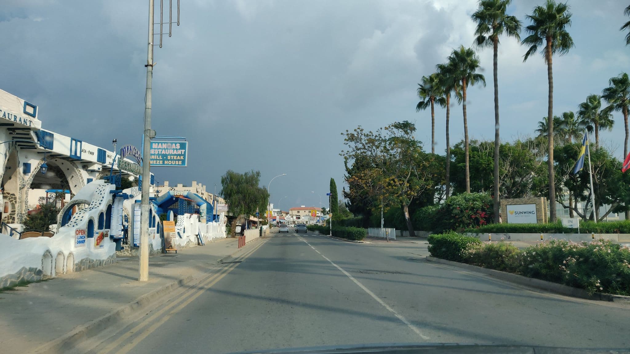 Street view near Anonimous Beach Hotel, Ayia Napa — © chaikovsky (CC BY-SA · Mapillary)