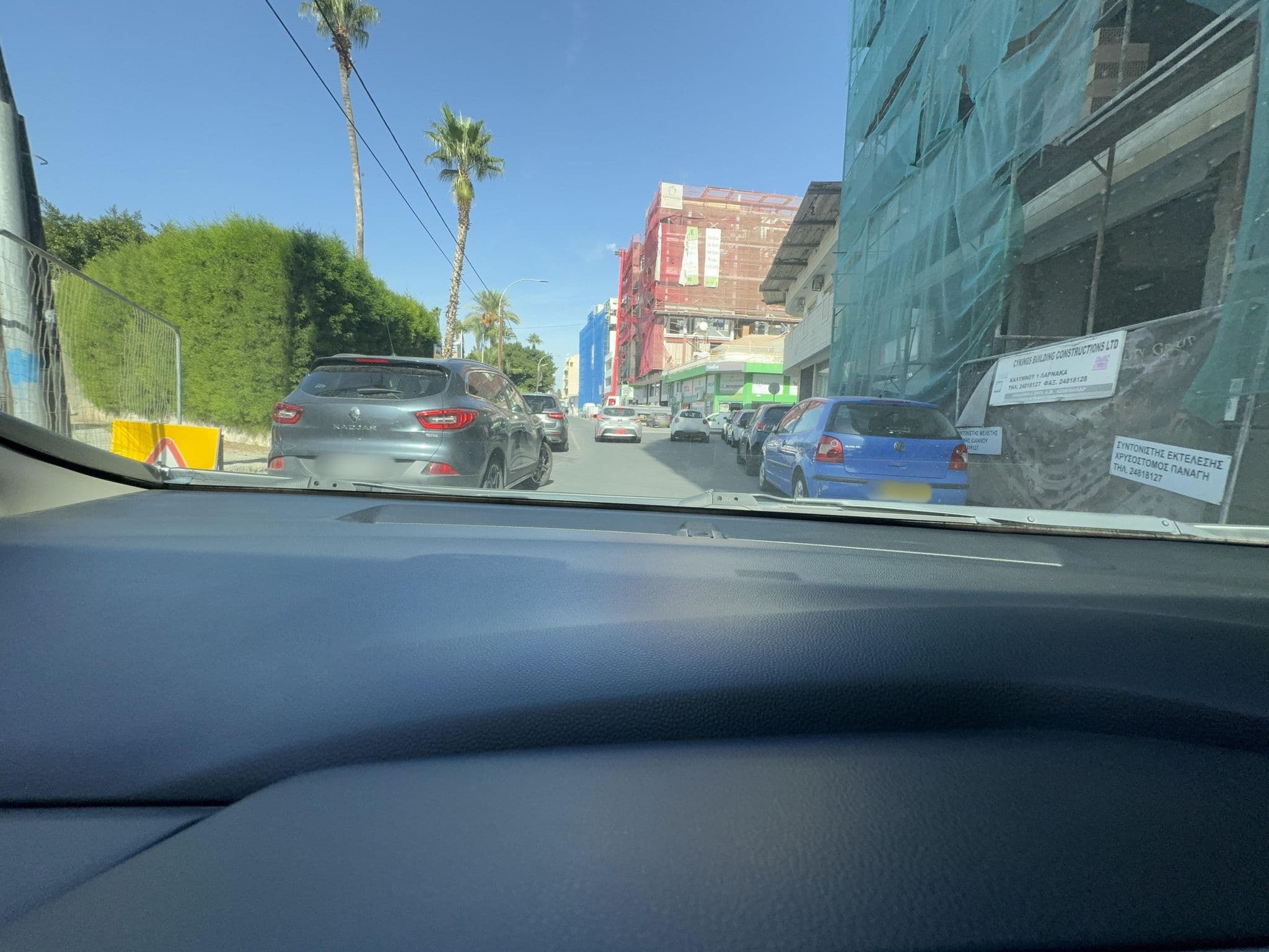 Street view near central squere nomadic rooms, Larnaca — © trifonasm (CC BY-SA · Mapillary)