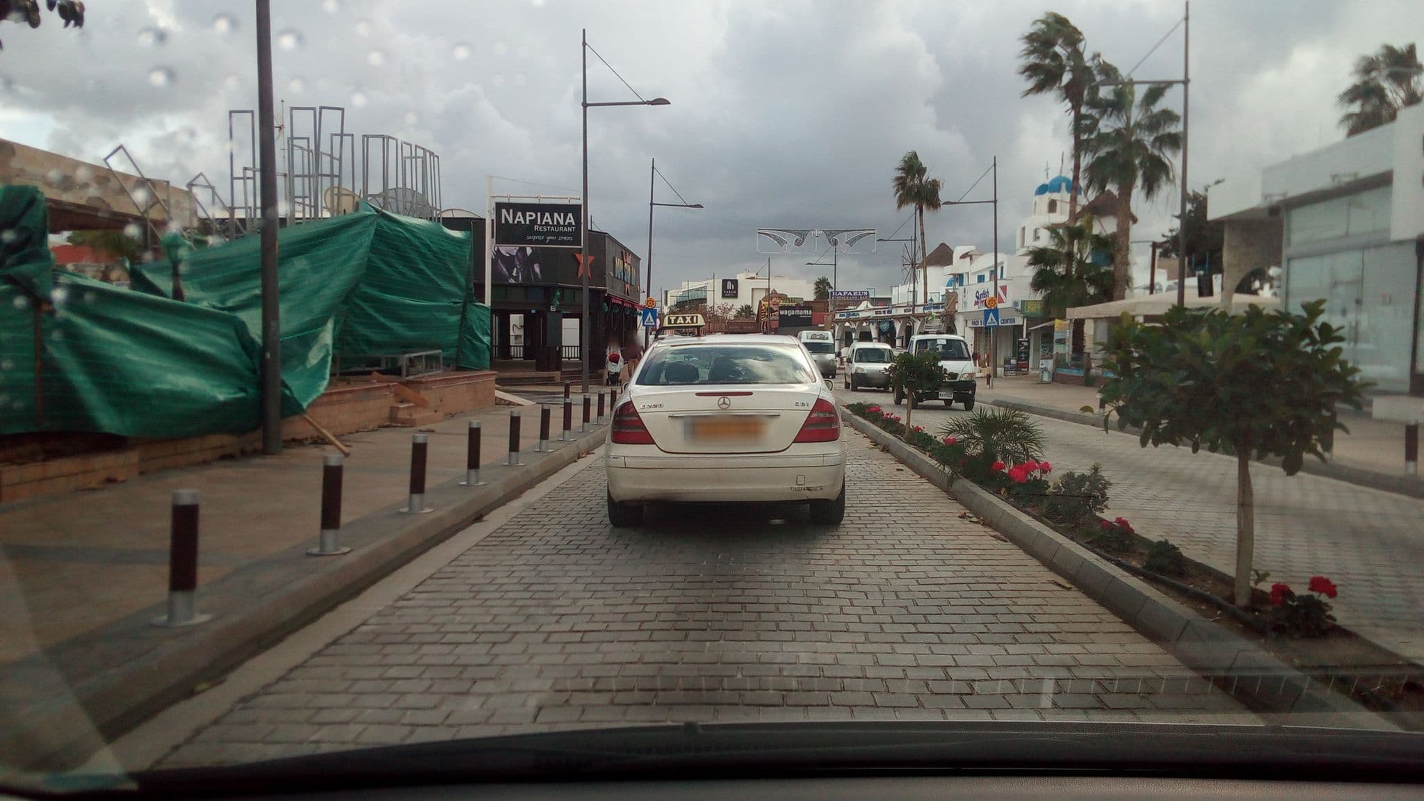 Street view near Swimming pool, Ayia Napa — © stpkyriakou (CC BY-SA · Mapillary)