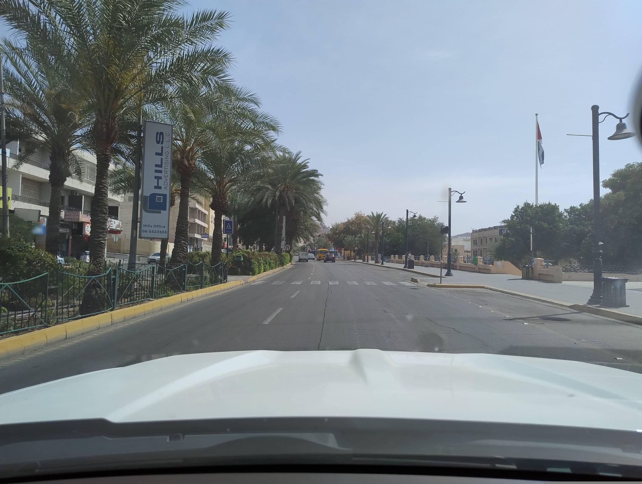 Street view near Joar Beach Hotel, Aqaba — © omarnewdrive (CC BY-SA · Mapillary)