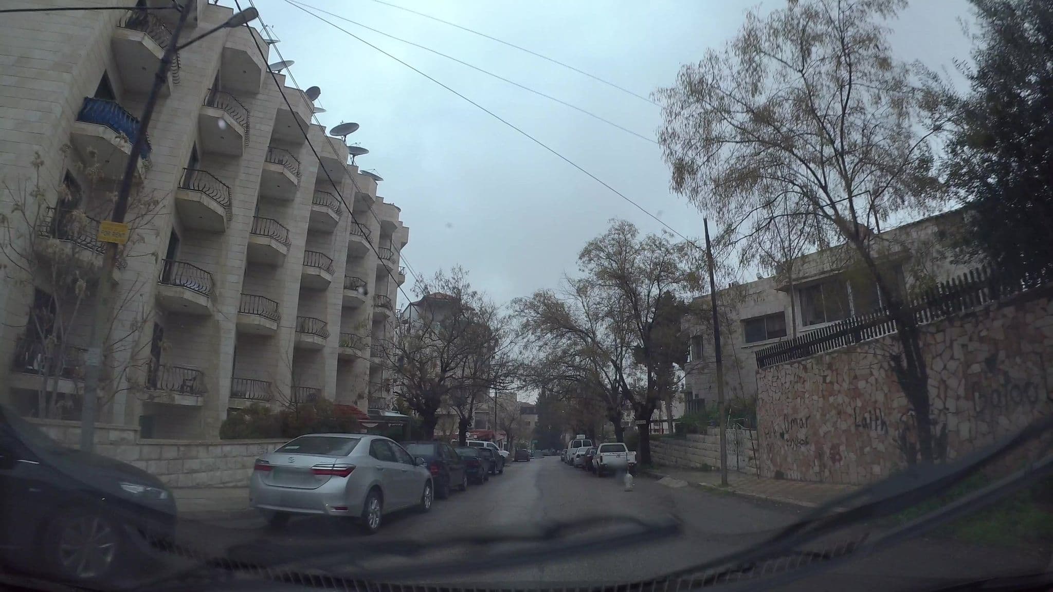 Street view near Battuta Hostel, Amman — © kaart_1 (CC BY-SA · Mapillary)