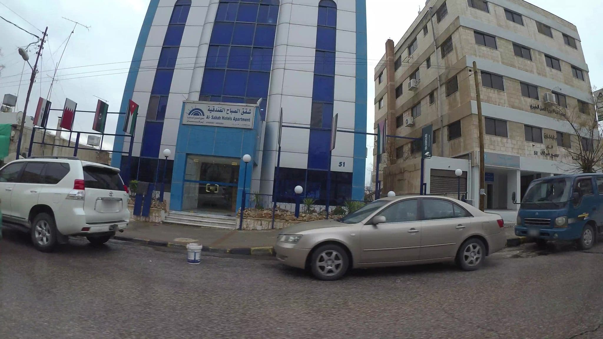 Street view near AL SABAH HOTEL, Amman — © kaart_1 (CC BY-SA · Mapillary)