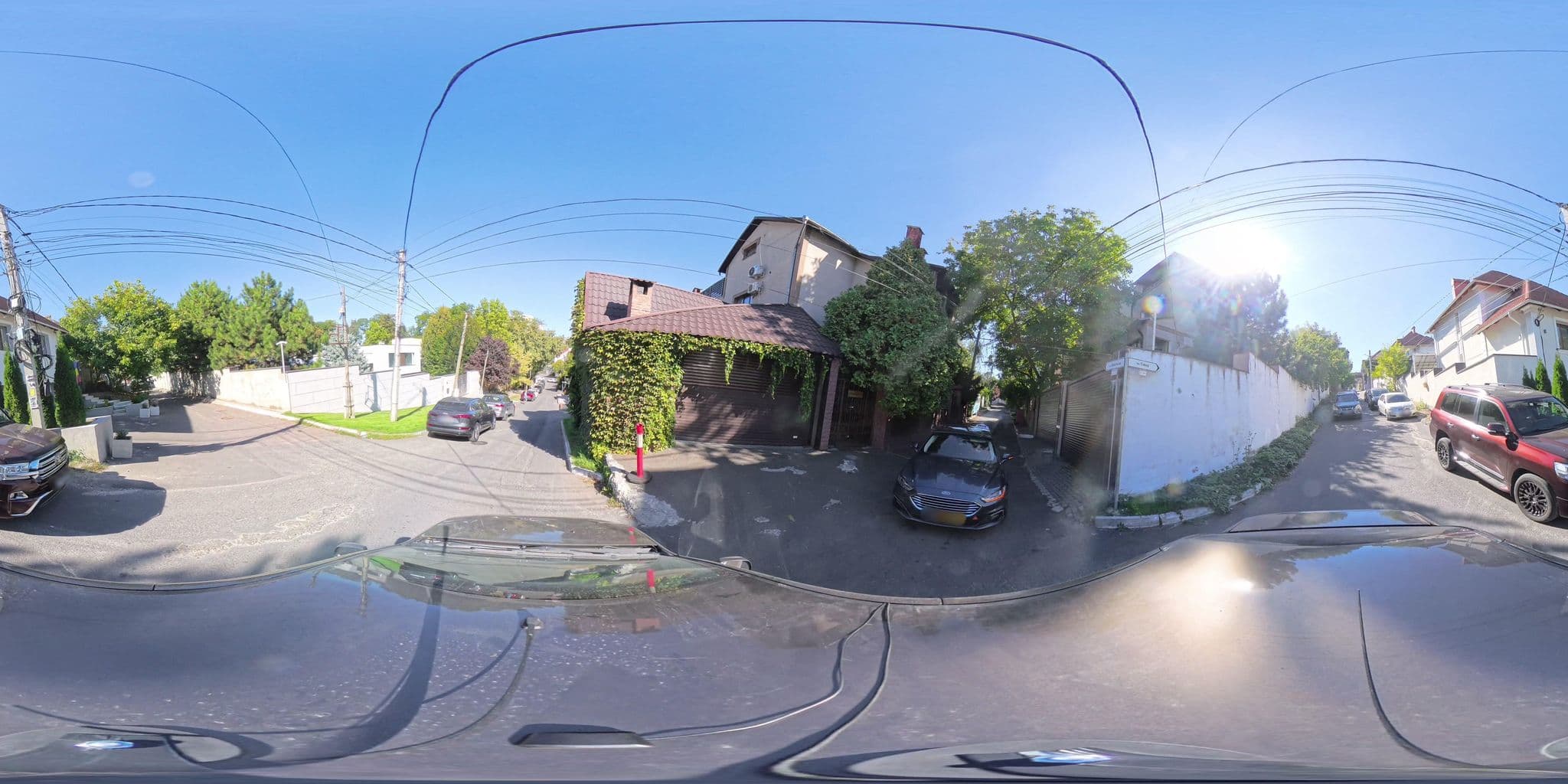 Street view near Villa Olga, Chisinau — © Sku1255 (CC BY-SA · Mapillary)