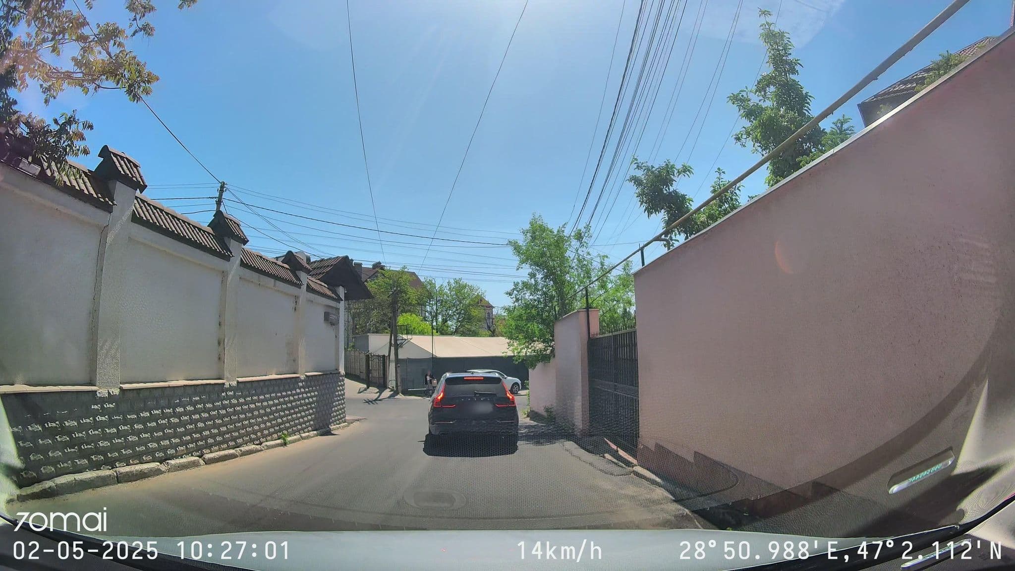 Street view near Gloria Hotel, Chisinau — © doriel (CC BY-SA · Mapillary)