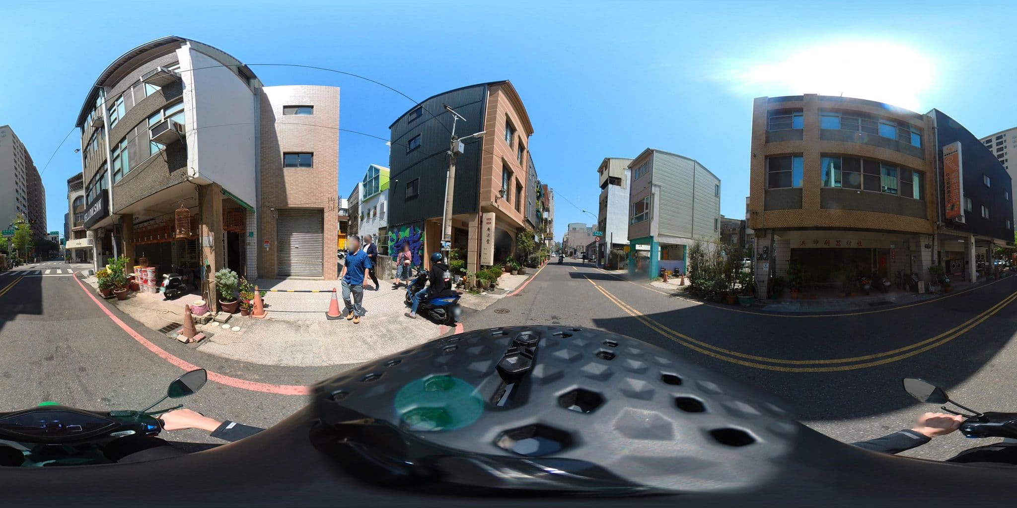 Street view near 1967時尚私人會館, Tainan — © irvinfly (CC BY-SA · Mapillary)