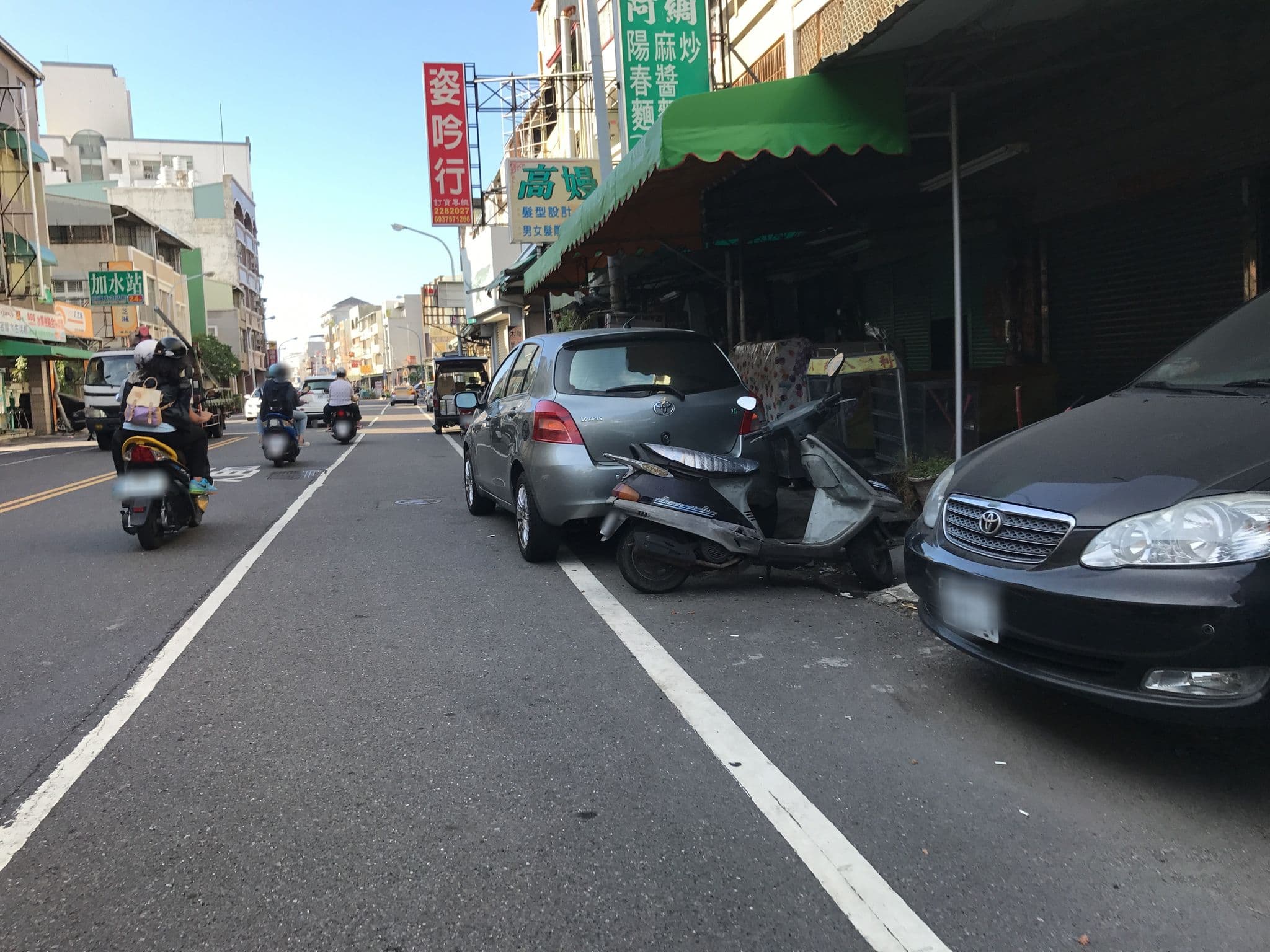 Street view near 潔果驛棧, Tainan — © suyuya (CC BY-SA · Mapillary)