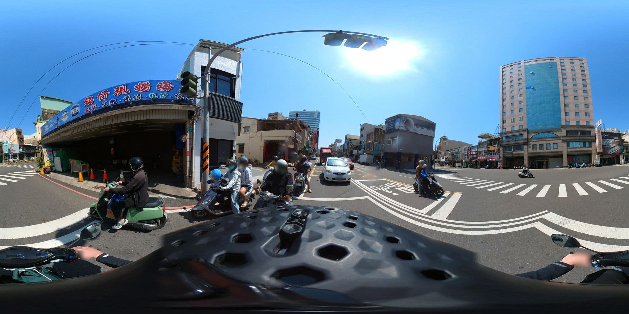 Street view near 旅思館 Iris' Tower Hostel, Tainan — © irvinfly (CC BY-SA · Mapillary)