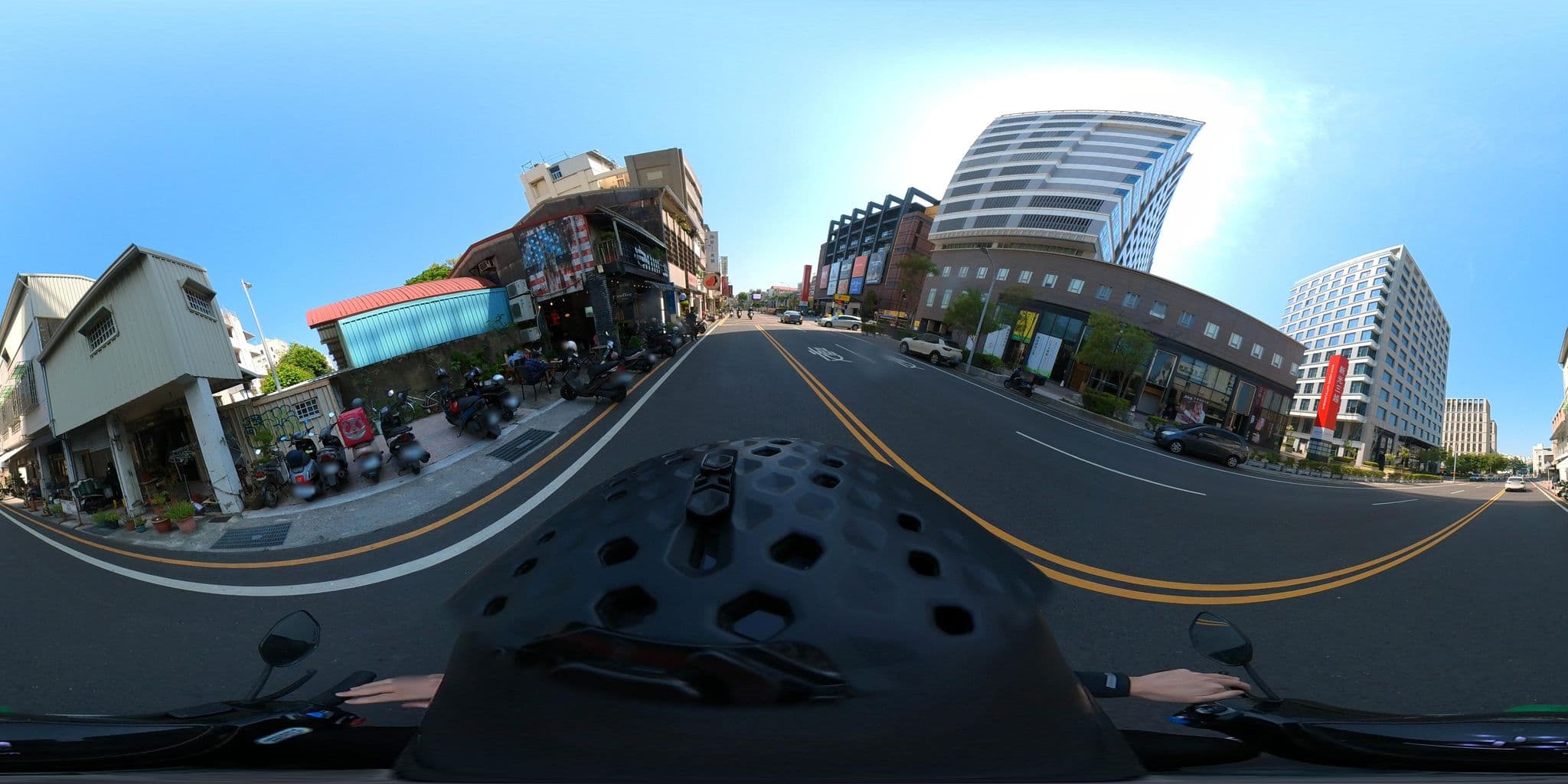 Street view near 宿囍背包客棧, Tainan — © irvinfly (CC BY-SA · Mapillary)