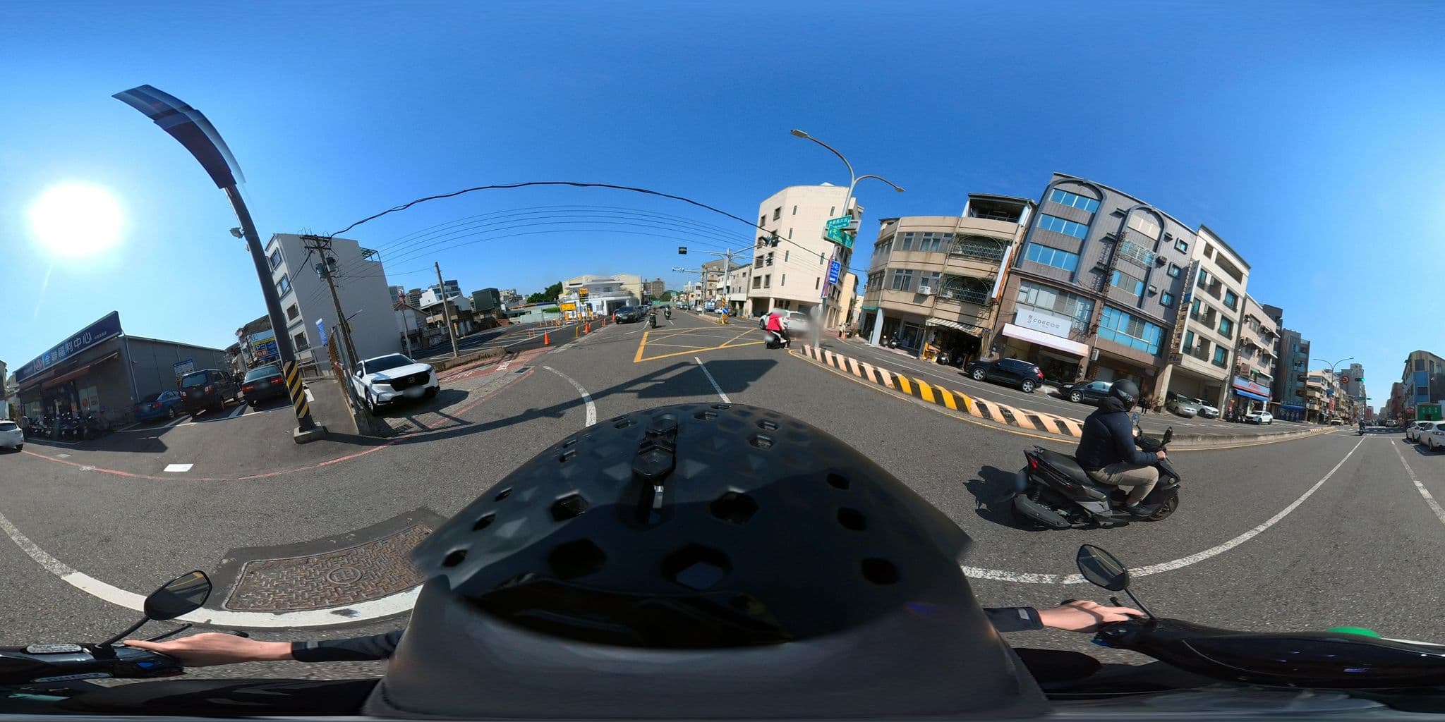 Street view near 上上下下, Tainan — © irvinfly (CC BY-SA · Mapillary)
