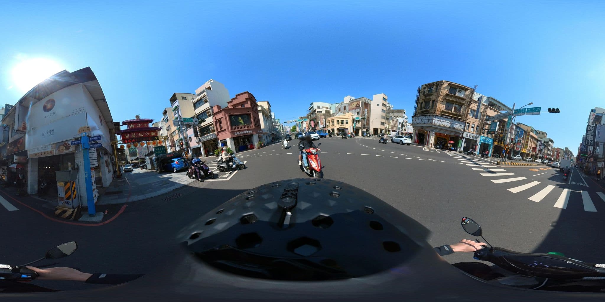 Street view near 想起旅社生活工作室, Tainan — © irvinfly (CC BY-SA · Mapillary)
