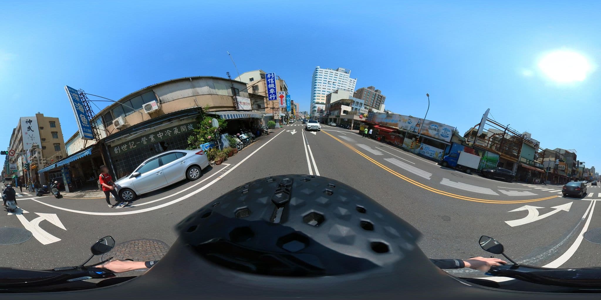 Street view near 莎普來囍, Tainan — © irvinfly (CC BY-SA · Mapillary)