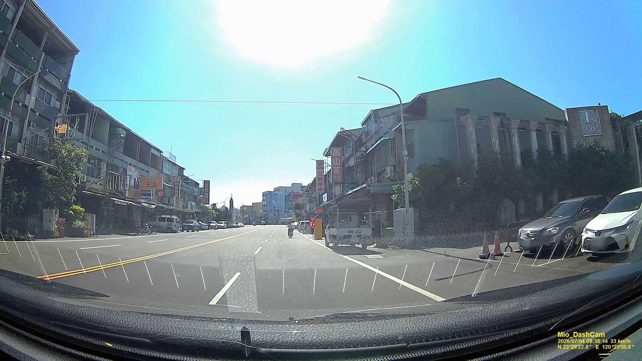 Street view near 玉山國際飯店, Chiayi City — © hcyen (CC BY-SA · Mapillary)