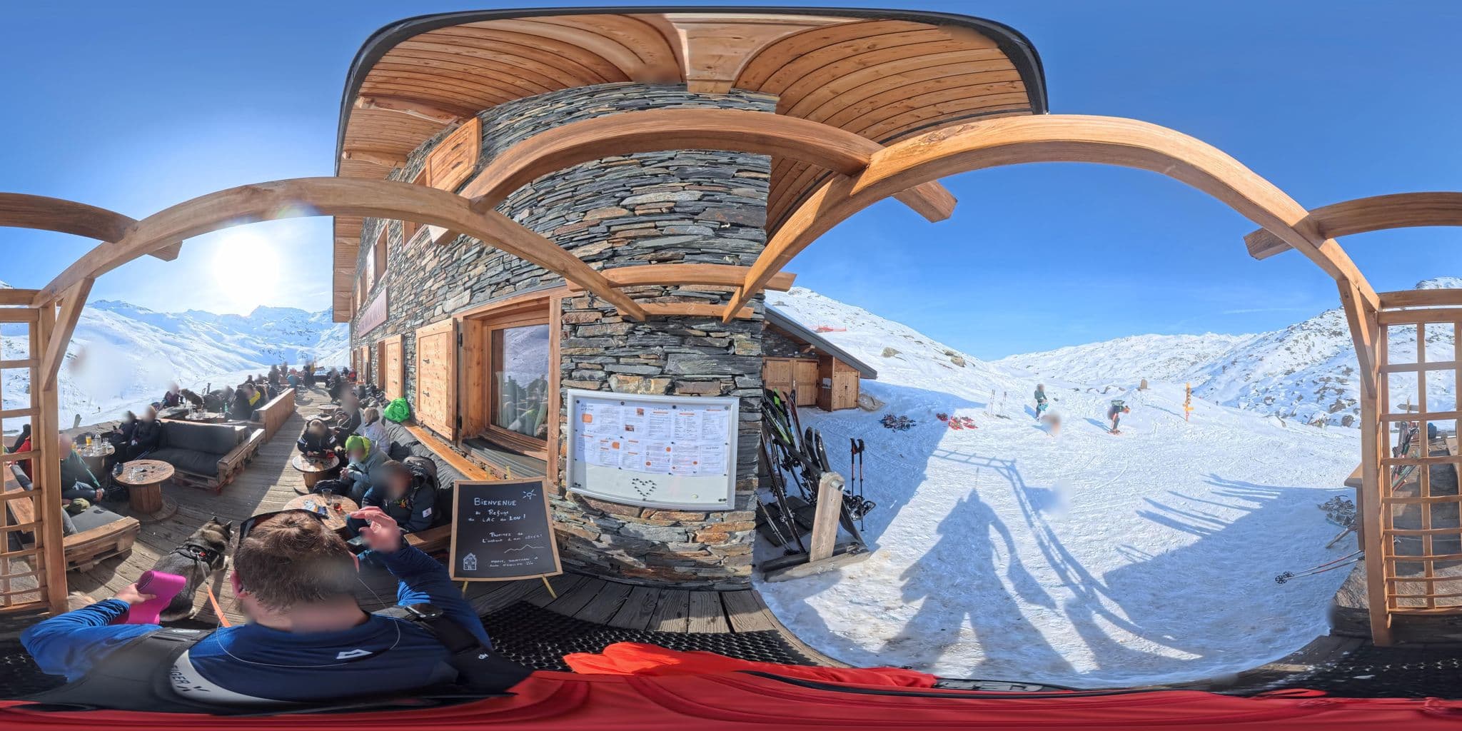 Street view near Refuge du Lou, Val Thorens