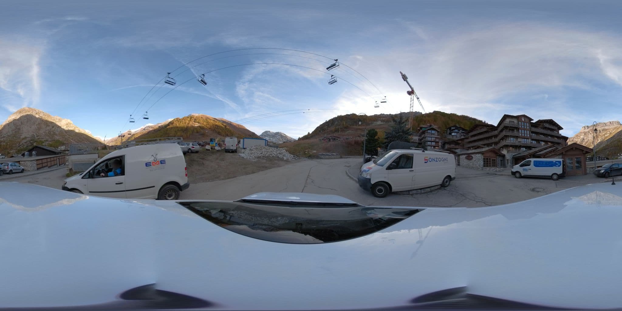 Street view near Les Barmes de l'Ours, Val-d'Isère