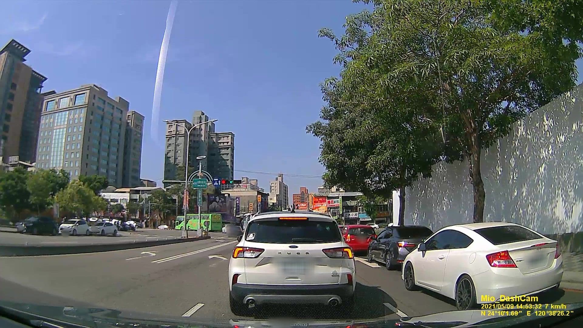 Street view near 波特曼休閒商務旅館, Taichung — © littlebtc (CC BY-SA · Mapillary)
