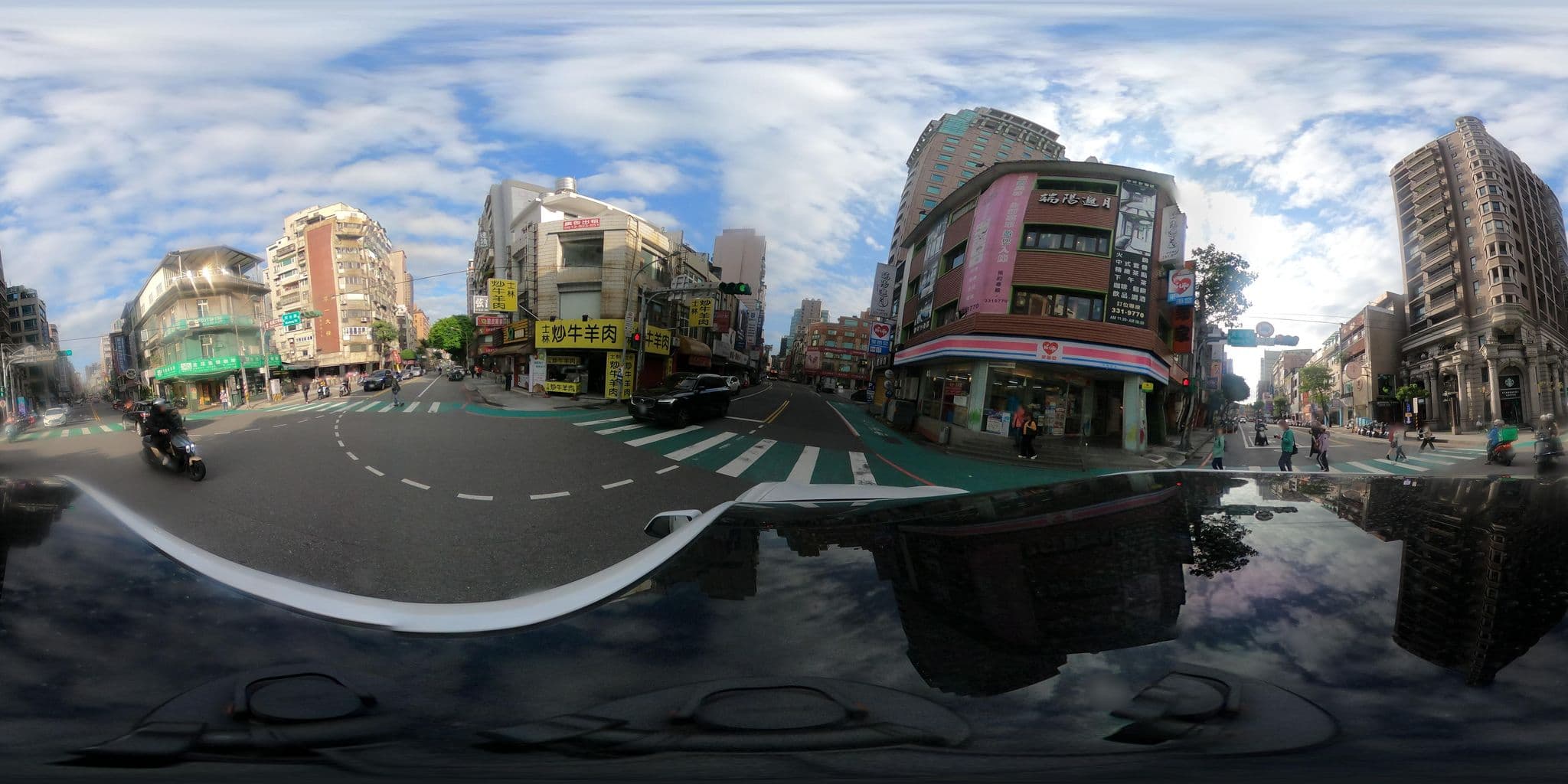 Street view near 中信大飯店 Chinatrust Hotel, Taoyuan — © lisbethw1130 (CC BY-SA · Mapillary)