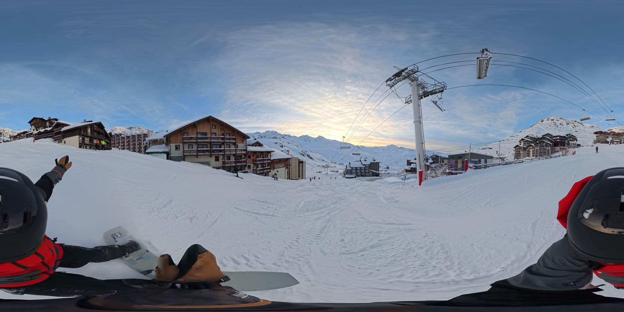 Street view near Village Montana - Plein Sud, Val Thorens