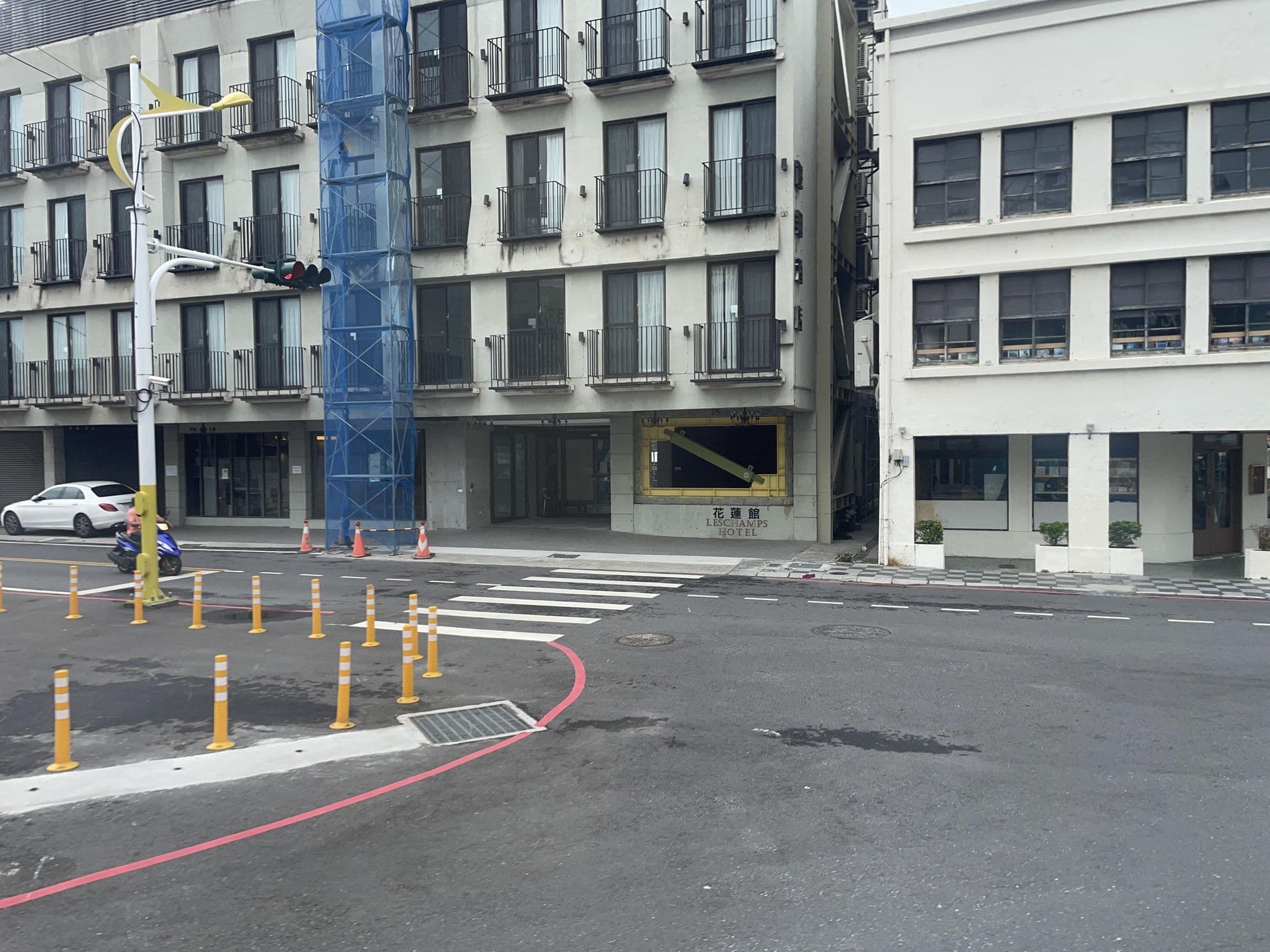 Street view near Les Champs, Hualien City — © ChenJJ (CC BY-SA · Mapillary)