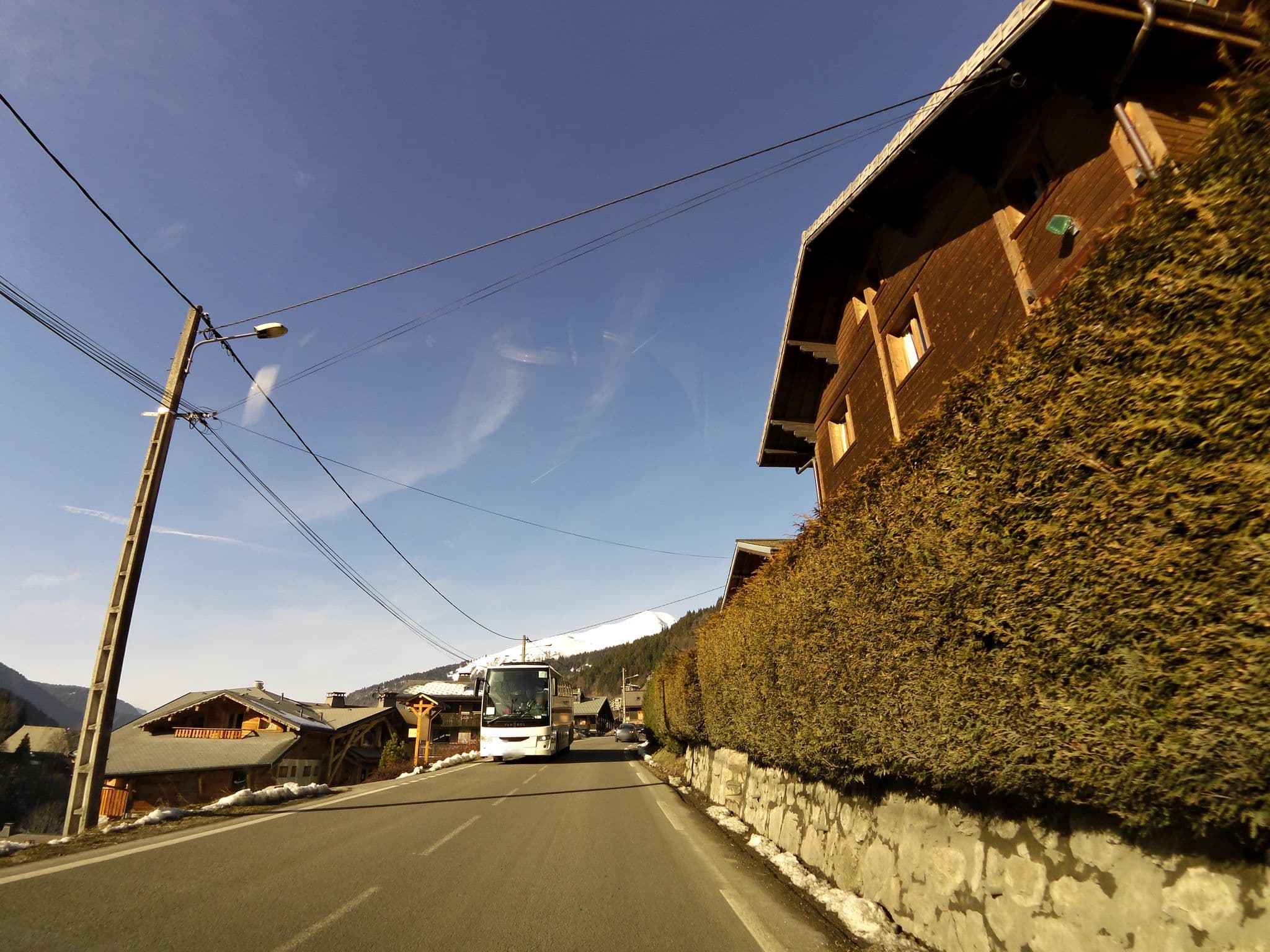 Street view near Le Crepet, Morzine