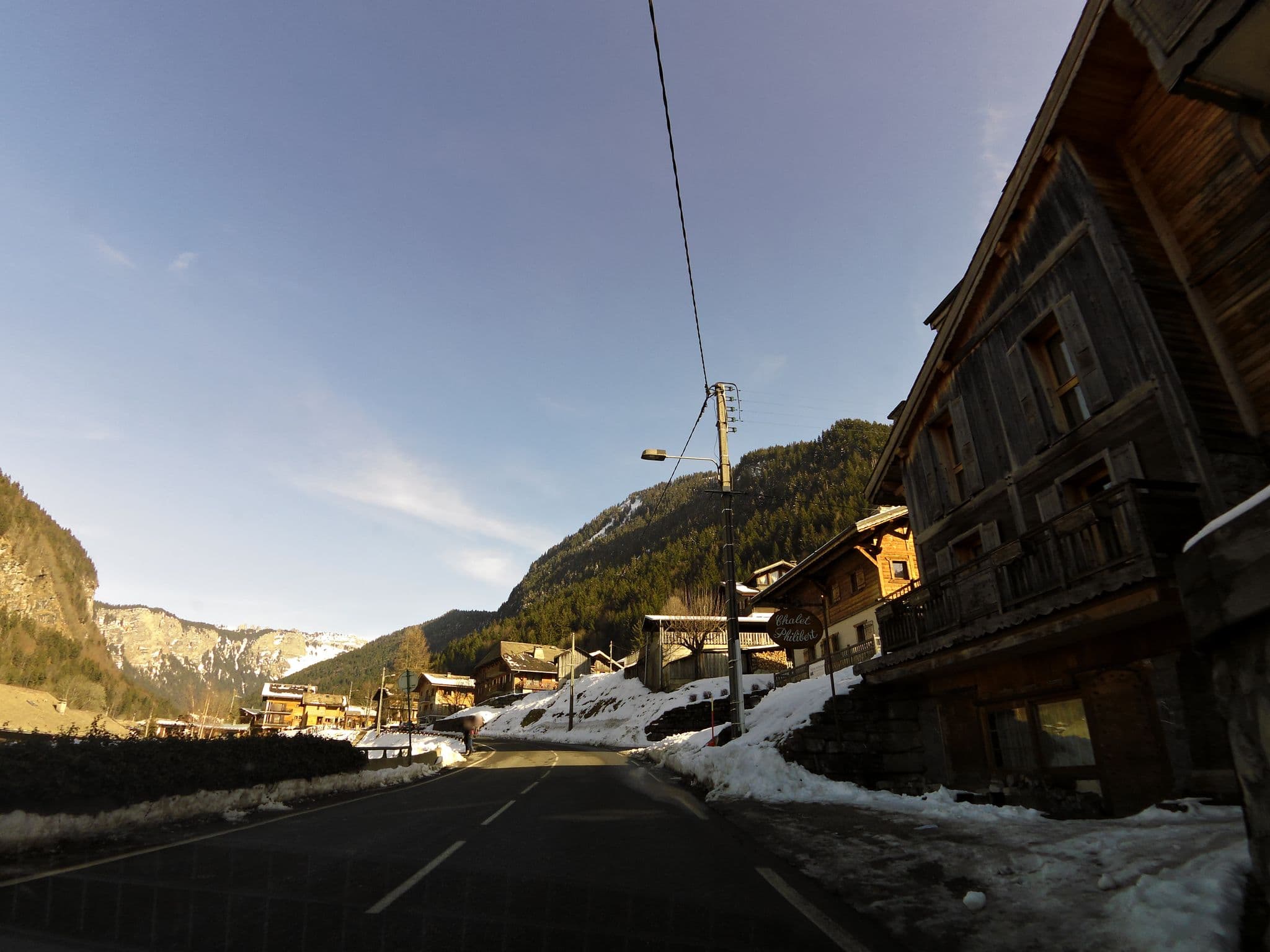 Street view near Philibert, Morzine