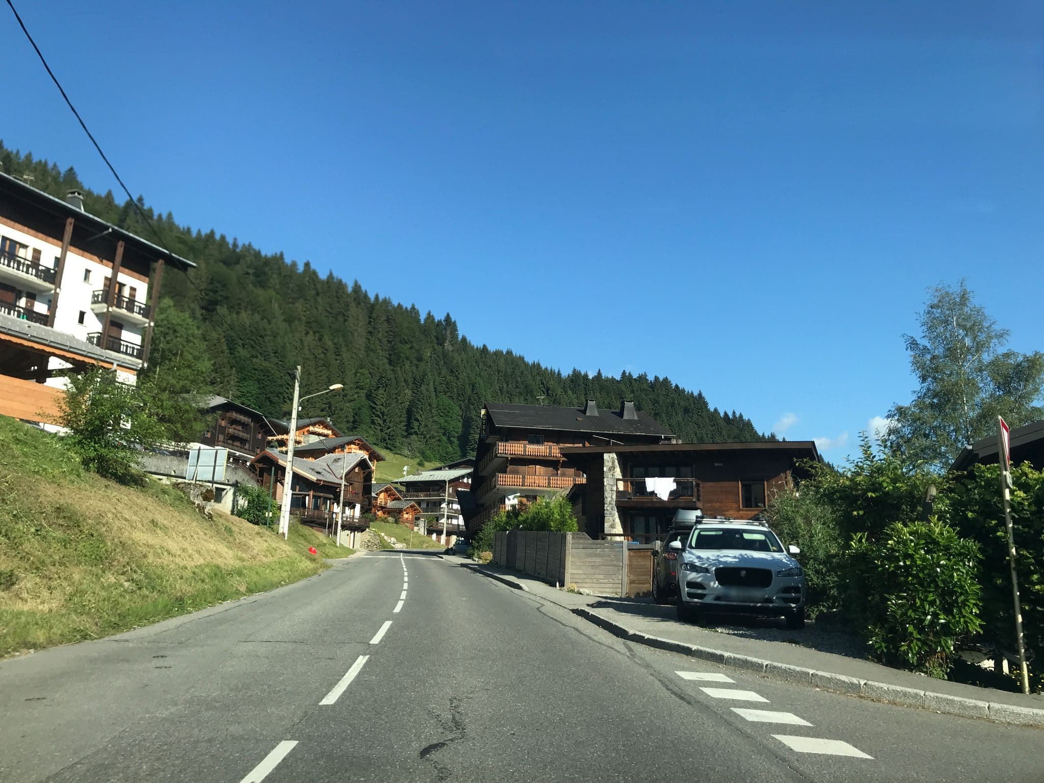Street view near Chalet Le Minouchet, Morzine