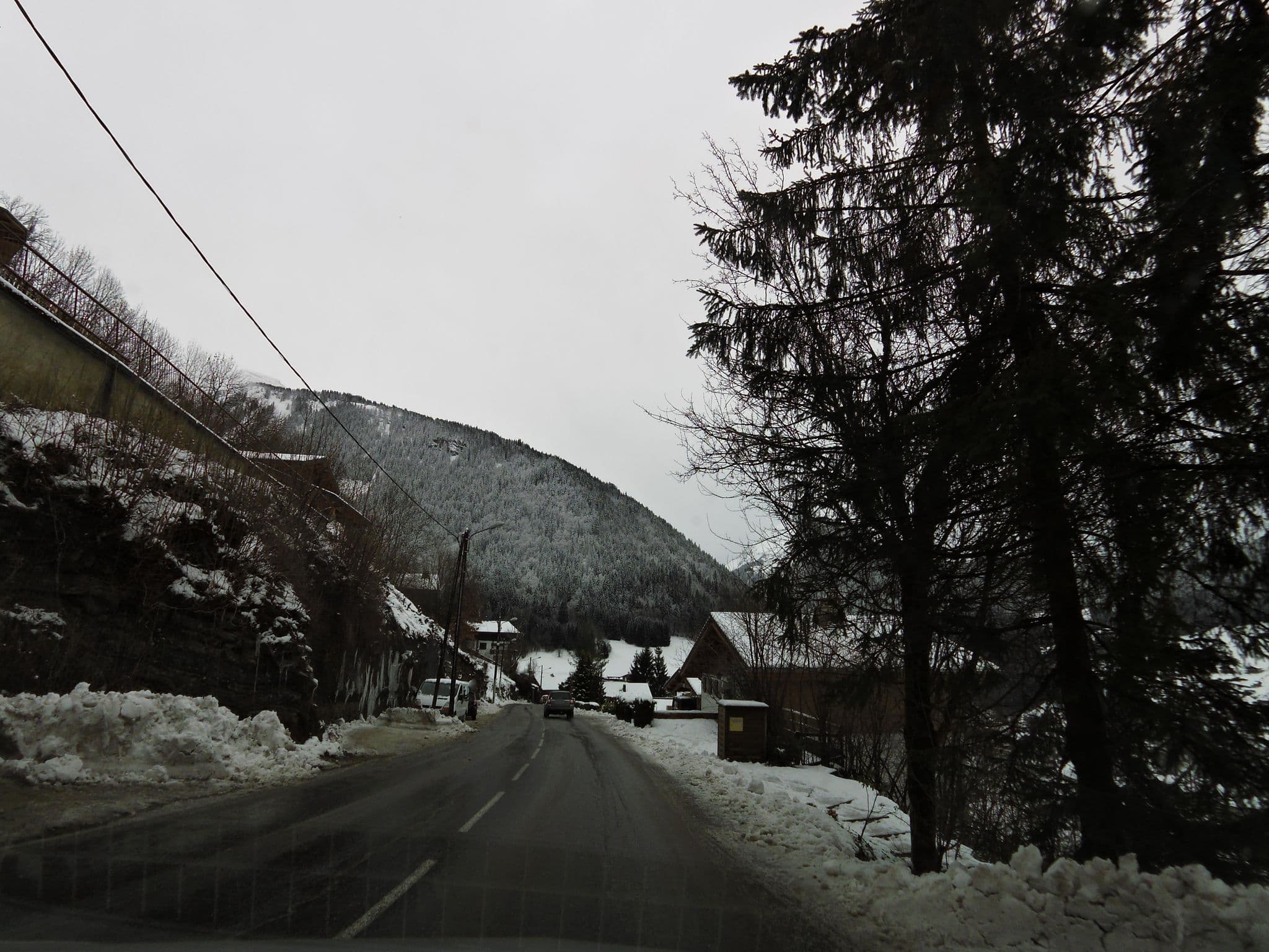 Street view near Les Quatre Vents, Morzine