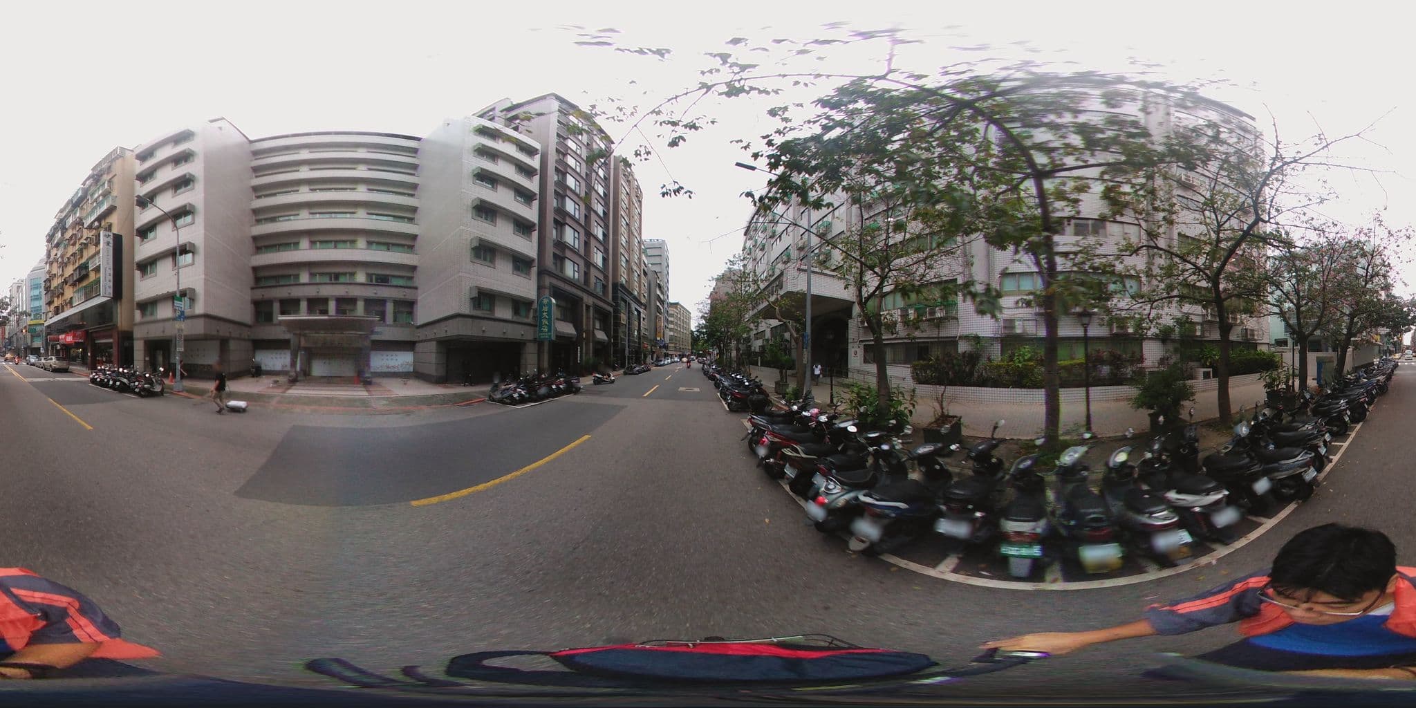 Street view near 帝后大飯店 Empress Hotel Taipei, Taipei — © shangkuanlc (CC BY-SA · Mapillary)