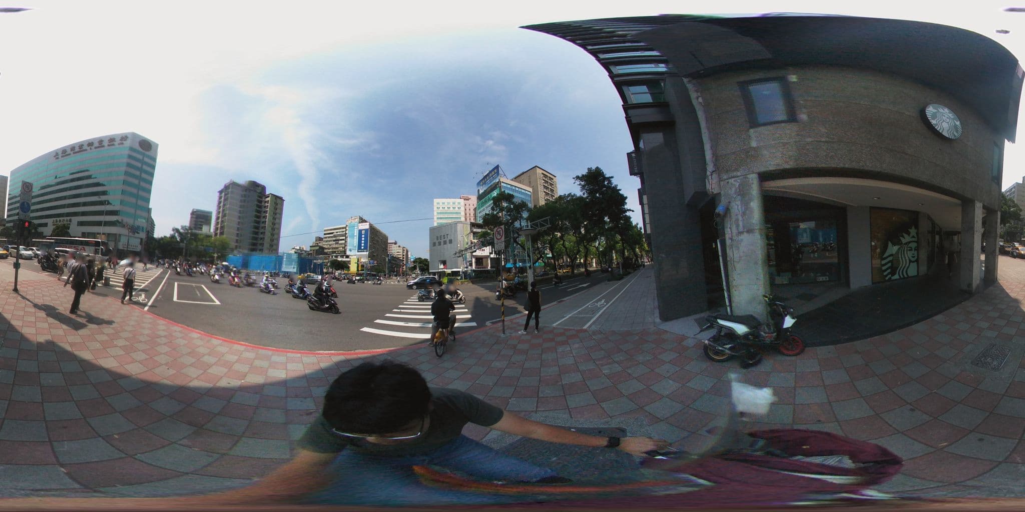 Street view near 慶天閣, Taipei — © shangkuanlc (CC BY-SA · Mapillary)