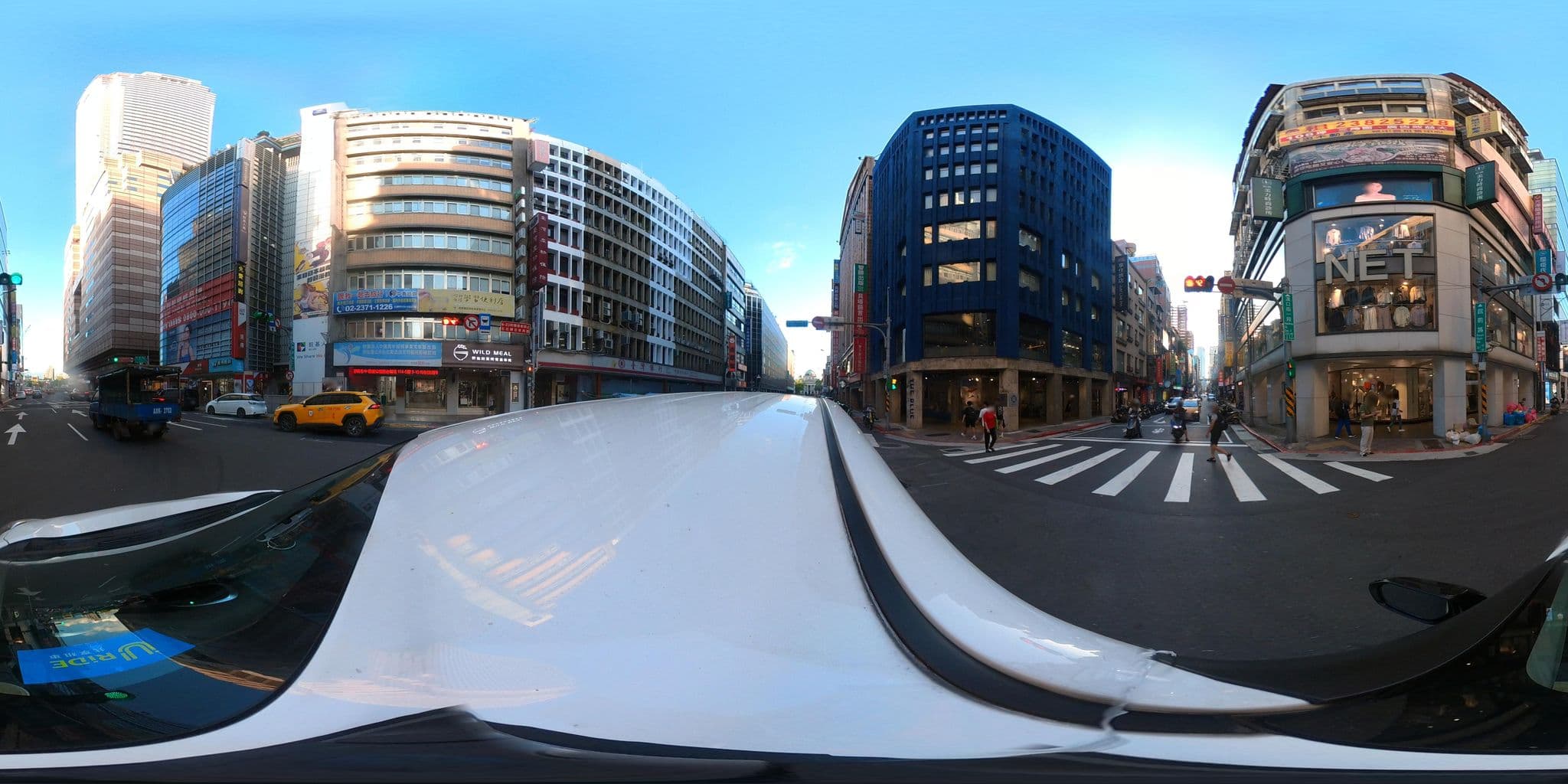 Street view near 福泰桔子商旅(館前店) Forte Orange Hotel(Guanqian), Taipei — © irvinfly (CC BY-SA · Mapillary)