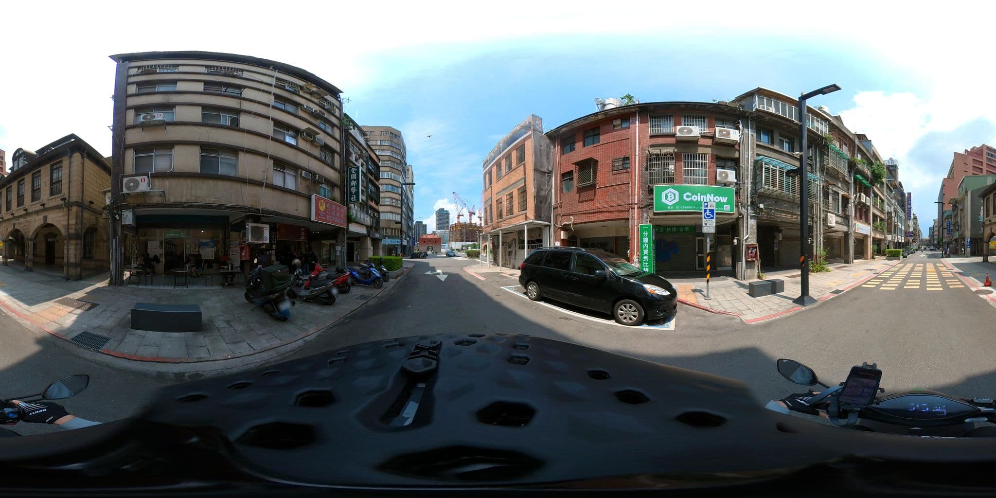 Street view near 能量旅店 北車館, Taipei — © irvinfly (CC BY-SA · Mapillary)