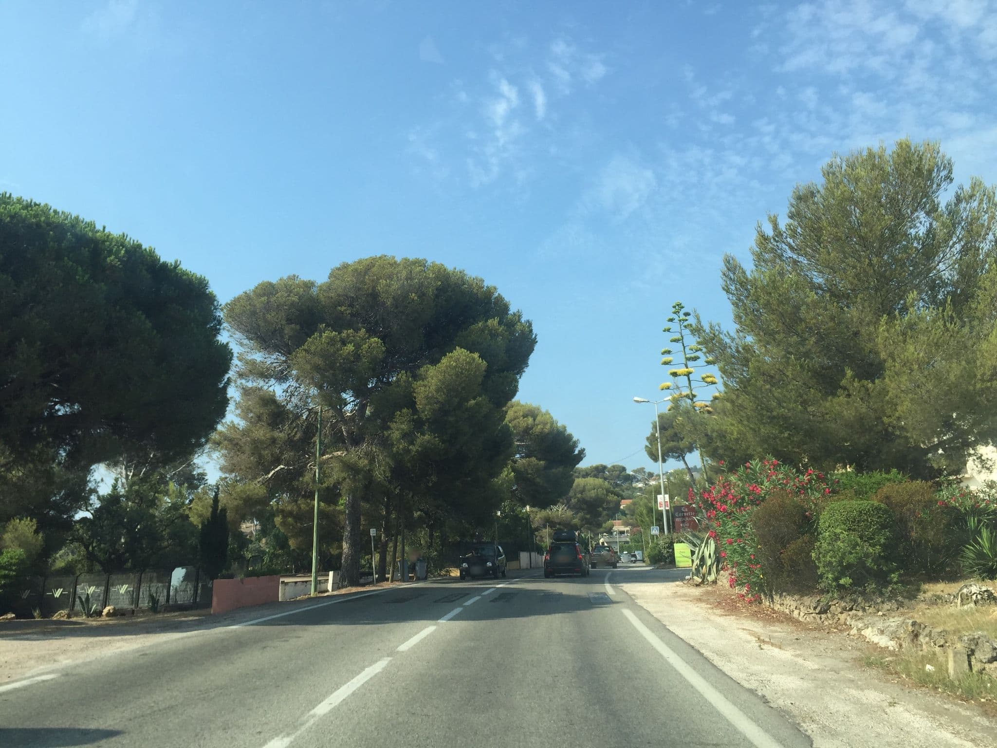 Street view near Hôtel le Corsaire 2, Fréjus — © jesolem (CC BY-SA · Mapillary)