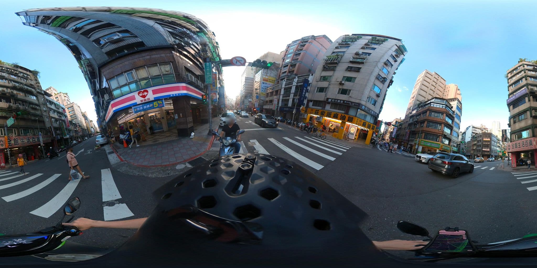 Street view near 囍閱文旅, Taipei — © irvinfly (CC BY-SA · Mapillary)