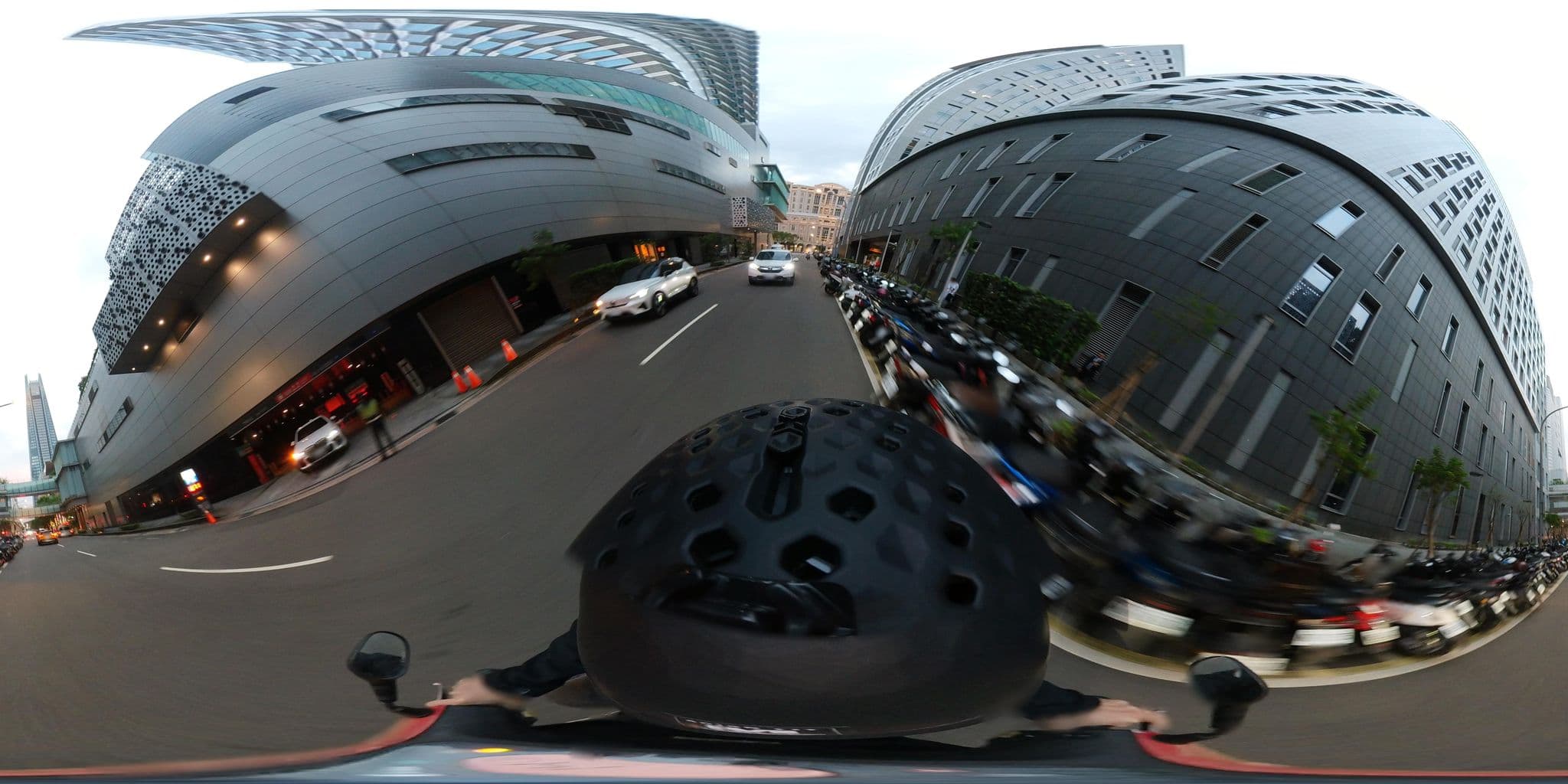 Street view near Le Méridien Taipei (台北寒舍艾美酒店), Taipei — © irvinfly (CC BY-SA · Mapillary)