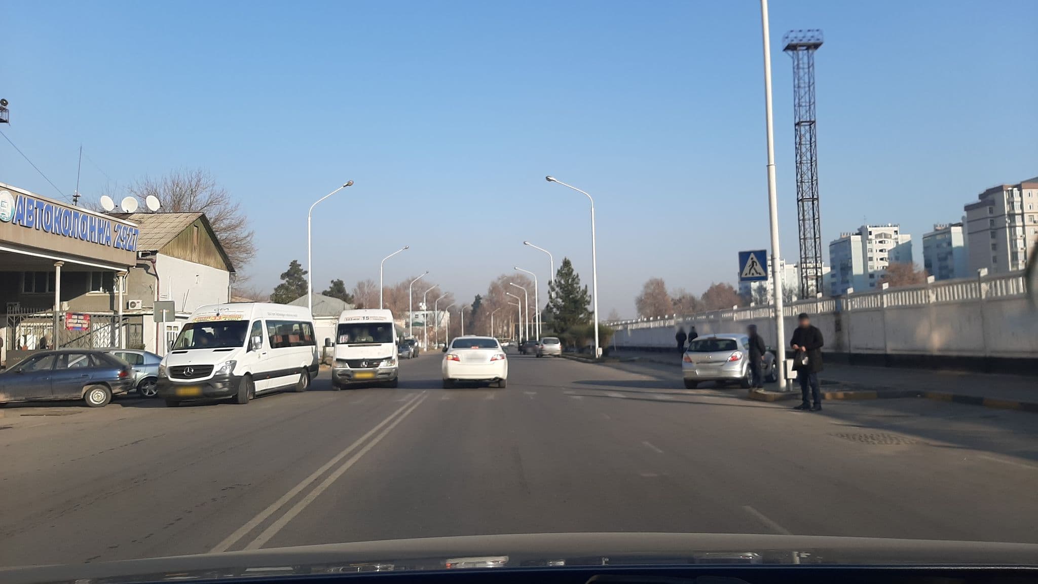 Street view near Sakho Hotel-Hostel, Dushanbe — © krah (CC BY-SA · Mapillary)