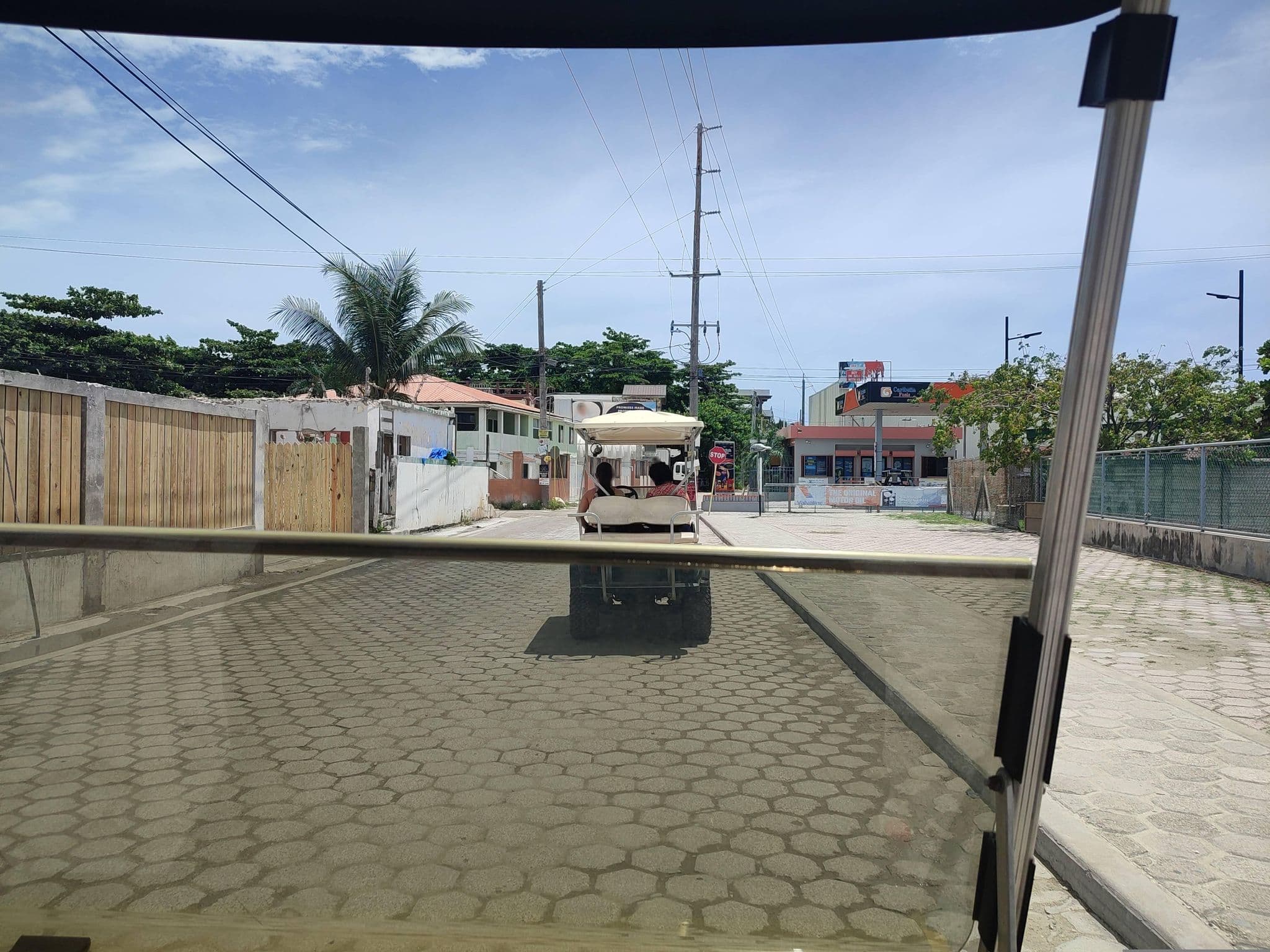 Street view near Chez Caribe, San Pedro — © charlieplett (CC BY-SA · Mapillary)