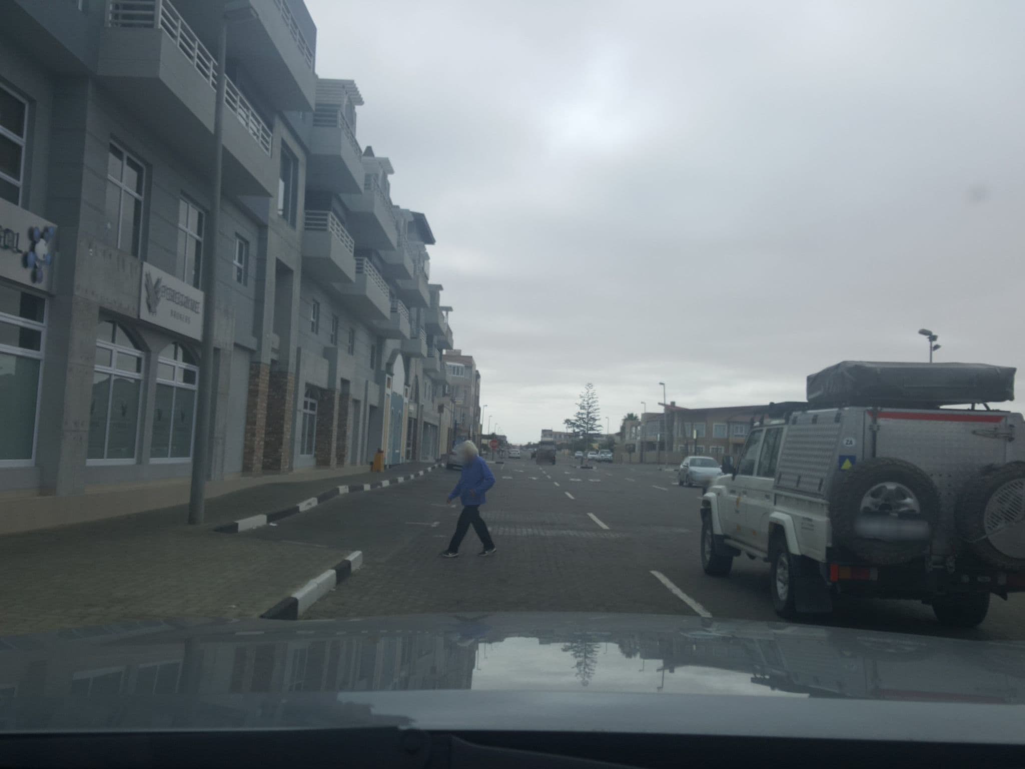 Street view near Swakopmund Plaza Hotel, Swakopmund — © elphix (CC BY-SA · Mapillary)