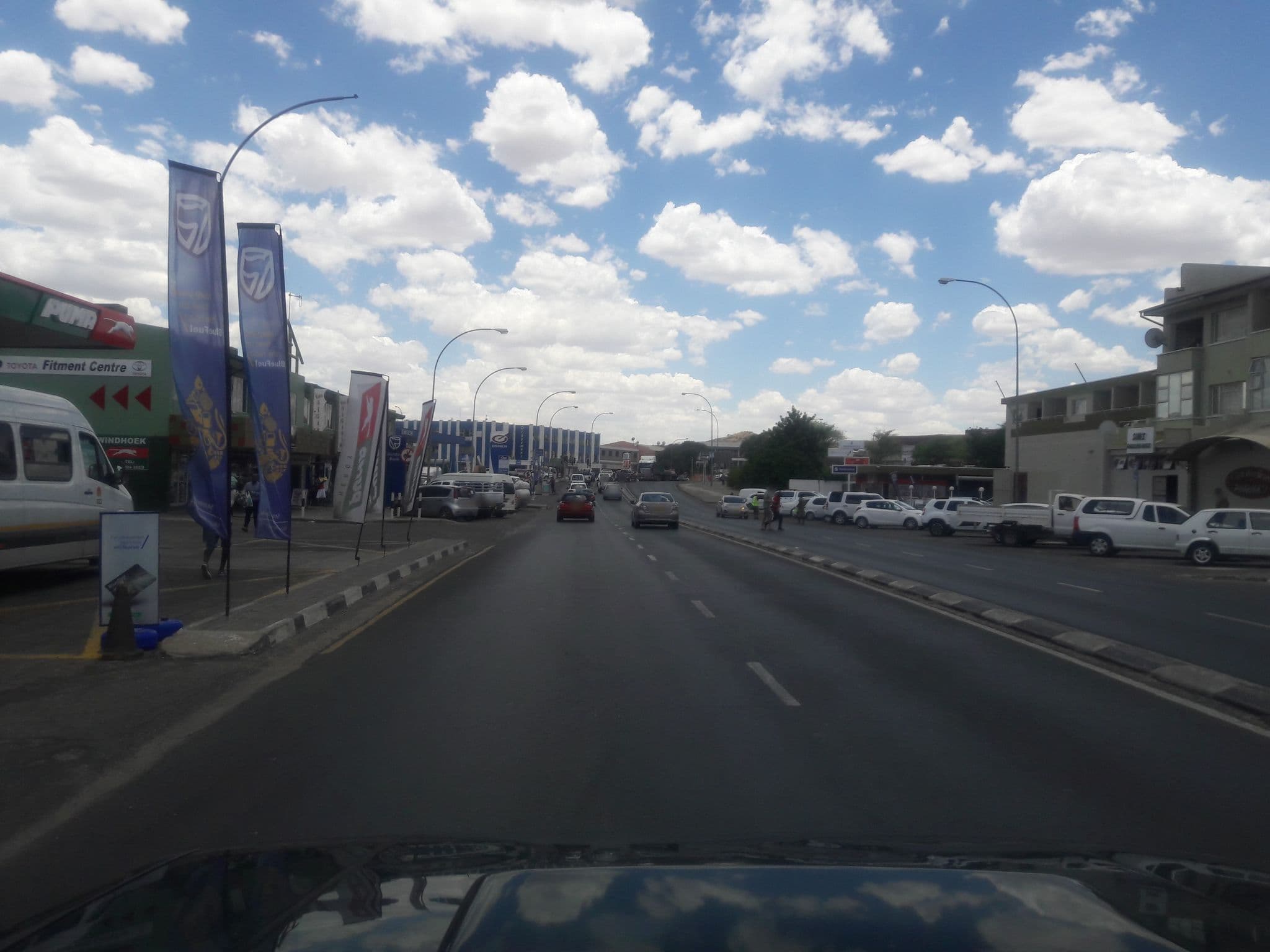 Street view near Okambara Elephant Lodge, Windhoek — © rubynikki (CC BY-SA · Mapillary)