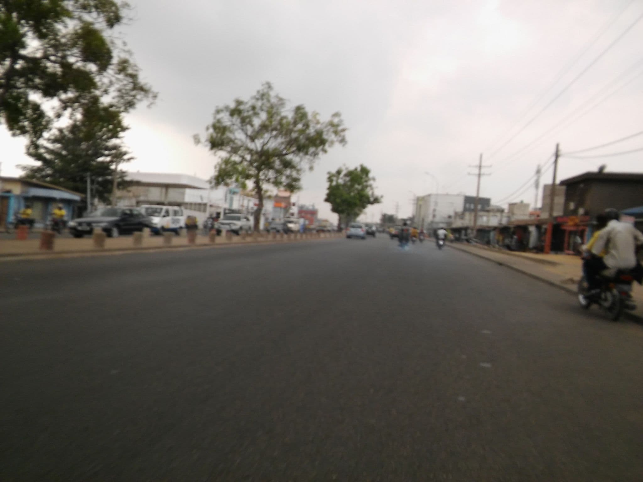 Street view near Hôtel Santa Maria, Cotonou — © saliousoft (CC BY-SA · Mapillary)