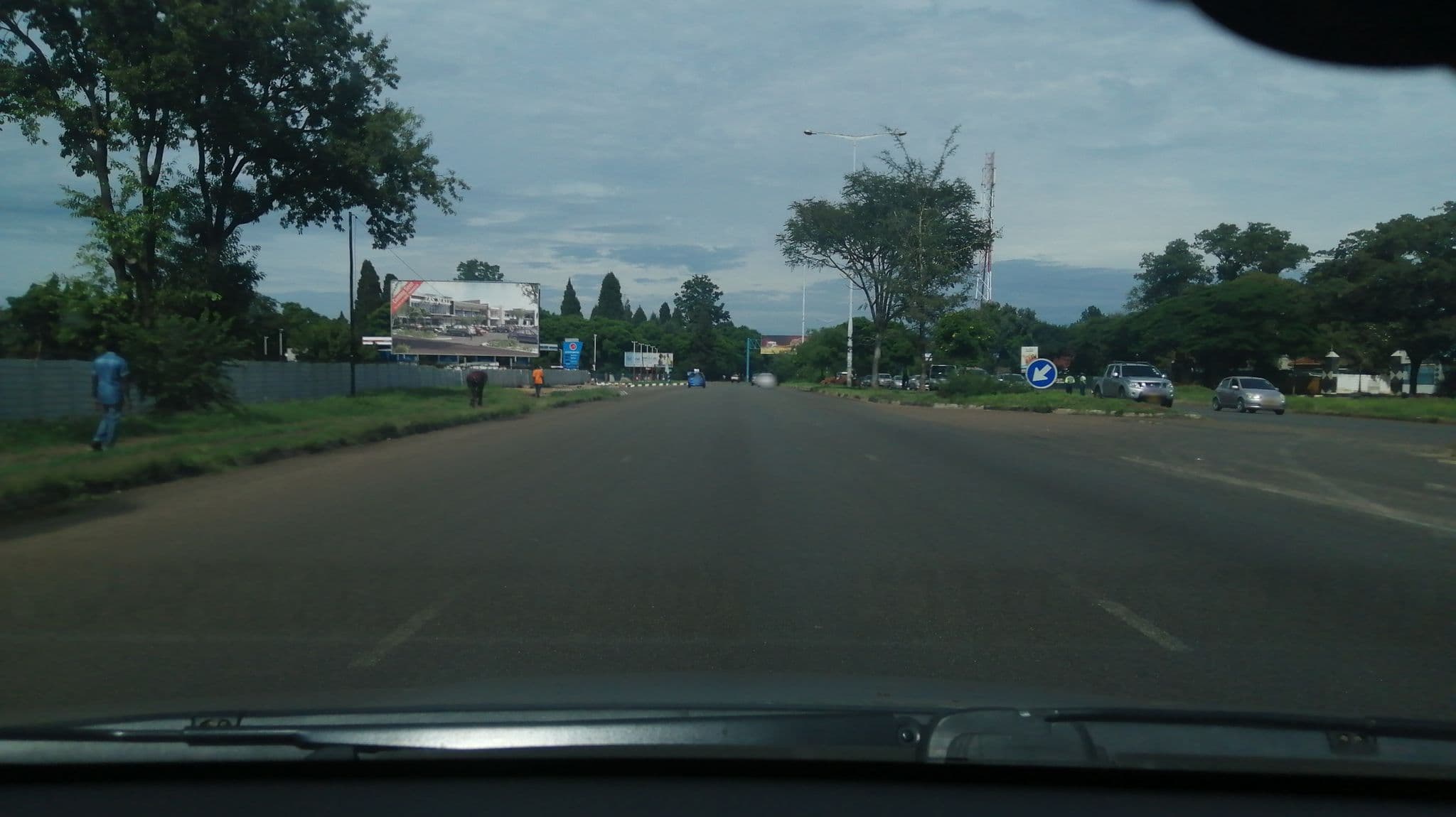 Street view near Aqua Lodge, Harare — © sadombaj (CC BY-SA · Mapillary)