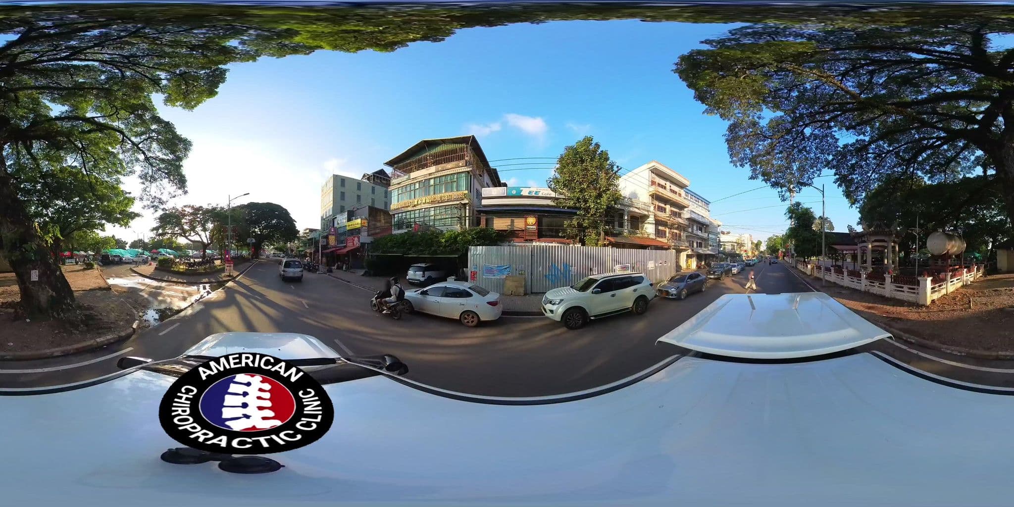 Street view near Orchid Guest House, Vientiane — © DrLogan (CC BY-SA · Mapillary)