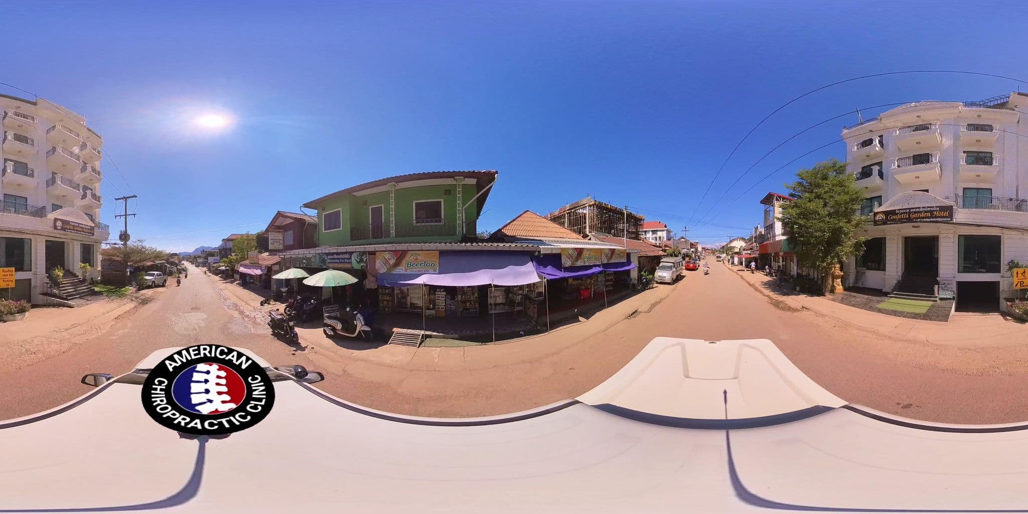 Street view near Eden De Vang Vieng, Vang Vieng — © DrLogan (CC BY-SA · Mapillary)