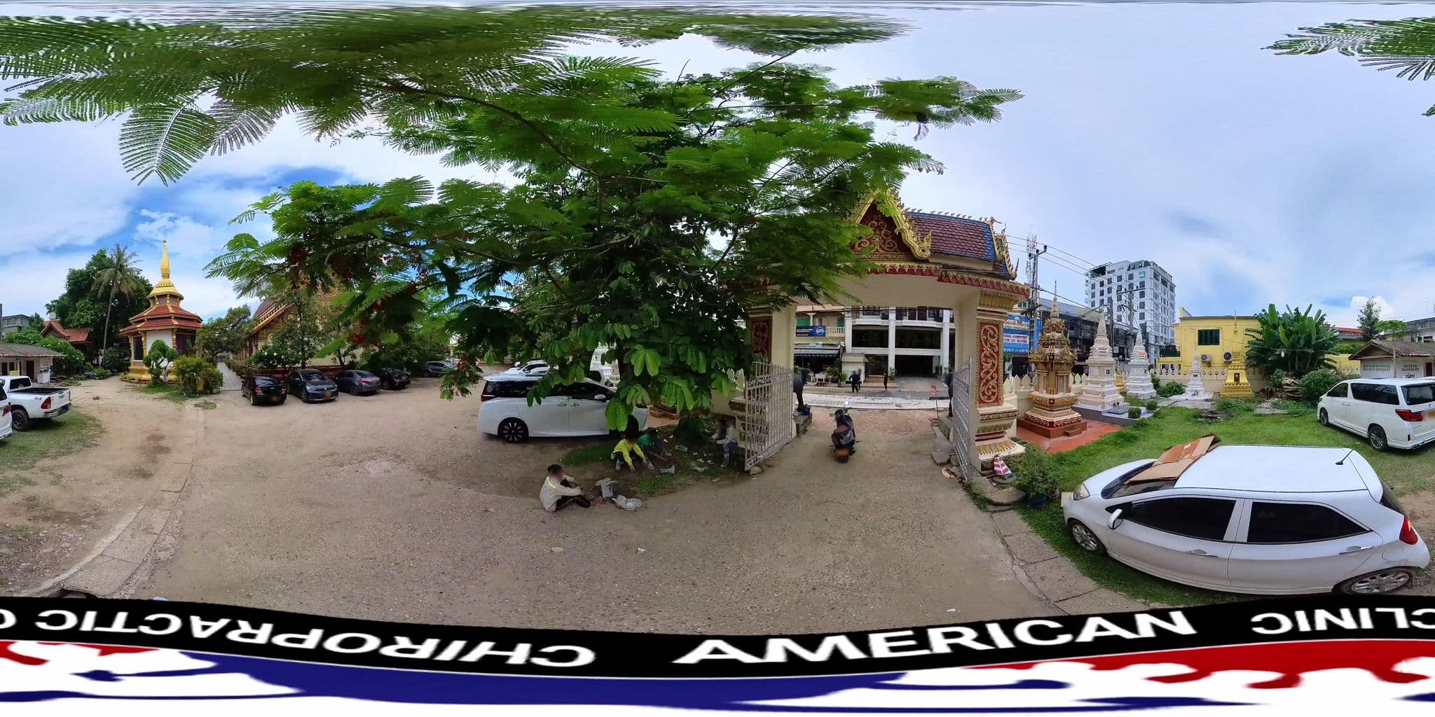 Street view near Mimi Guest House, Vientiane — © DrLogan (CC BY-SA · Mapillary)