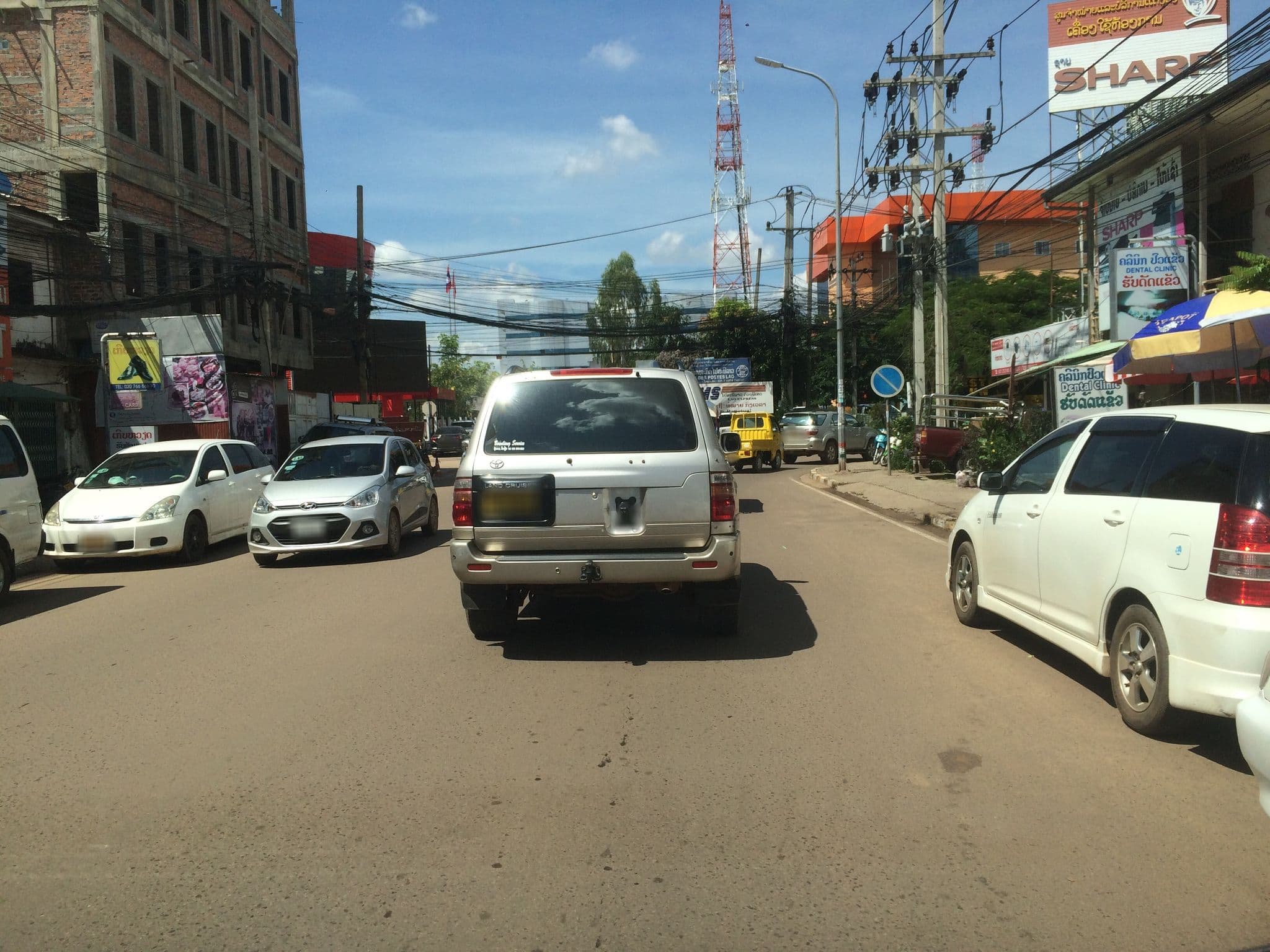 Street view near Saylomyen Cafe & Hostel, Vientiane — © jeepney (CC BY-SA · Mapillary)