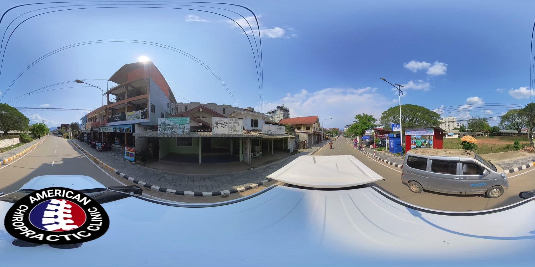 Street view near TCK View Guesthouse And Amazing Tours, Vang Vieng — © DrLogan (CC BY-SA · Mapillary)