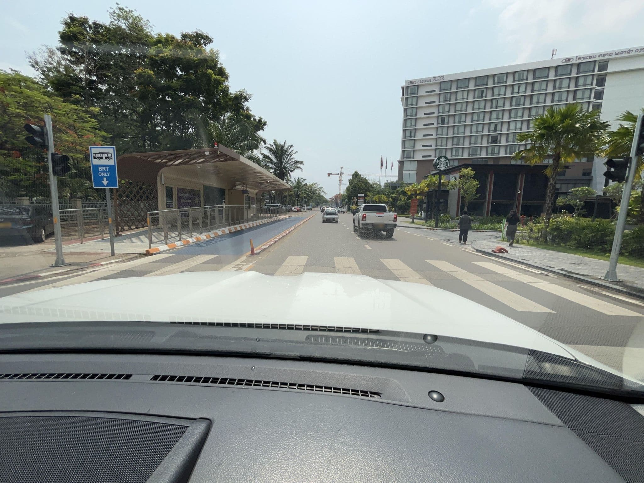 Street view near Holiday Inn & Suites Vientiane, Vientiane — © naokiosaka (CC BY-SA · Mapillary)