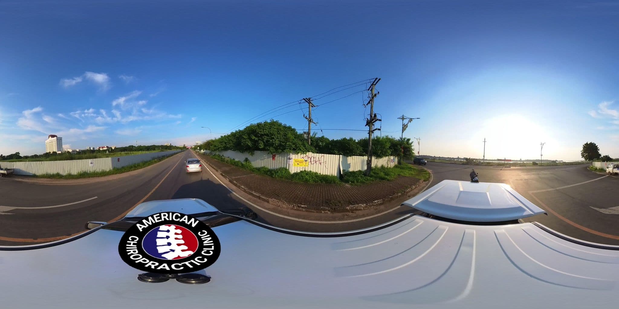 Street view near Land Mark Hotel, Vientiane — © DrLogan (CC BY-SA · Mapillary)