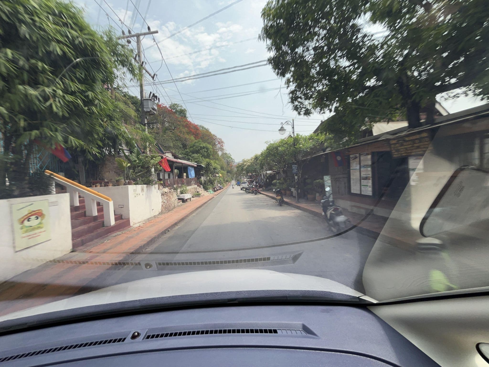 Street view near Villa Namkhan River, Luang Prabang — © naokiosaka (CC BY-SA · Mapillary)